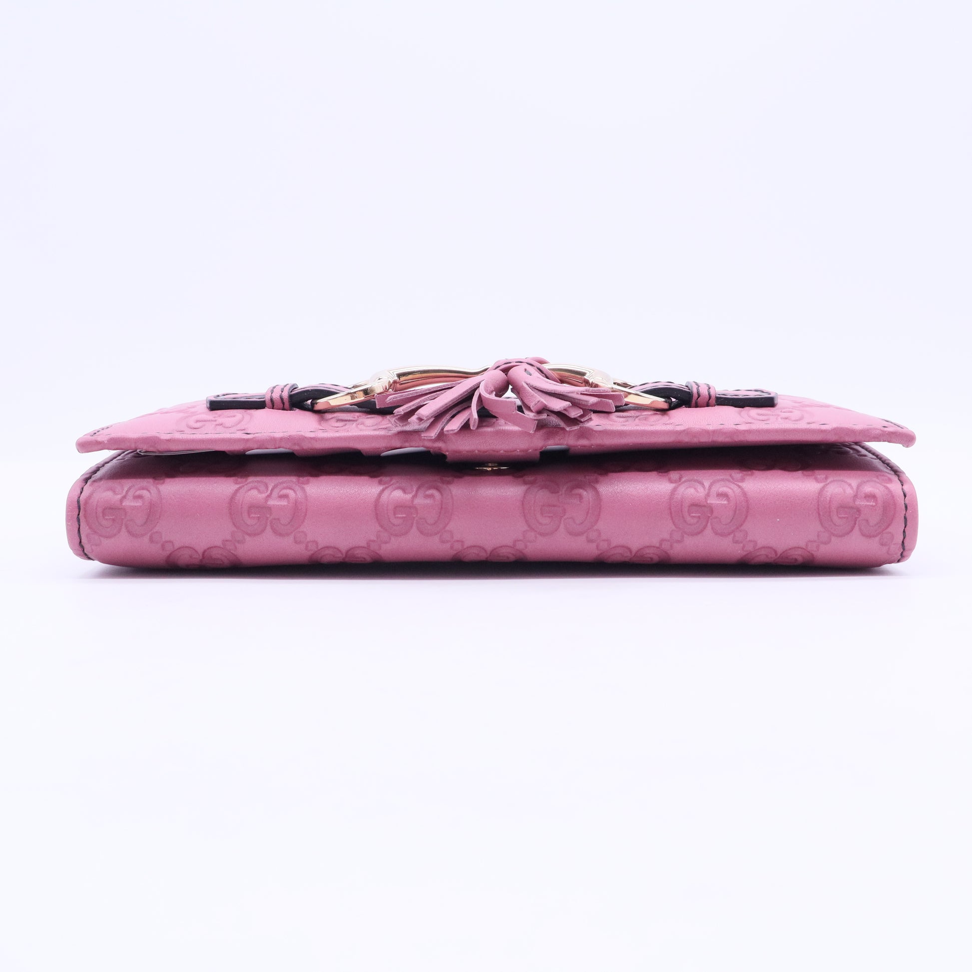 Emily Wallet on Chain Guccissima Leathert W20282