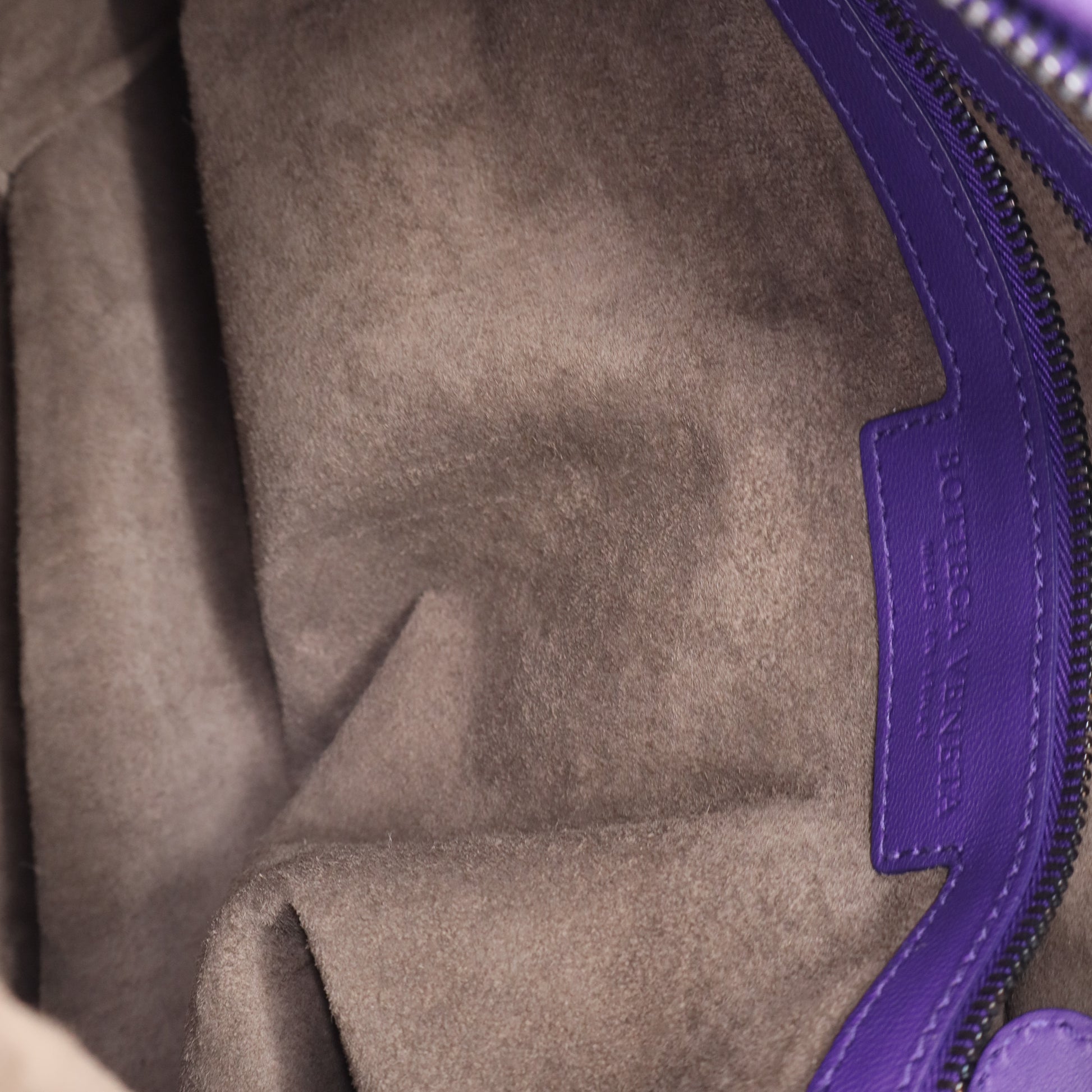 Bottega Veneta Nappa Intrecciato Teen Jodie Hobo Eggplant twins LDJ3492