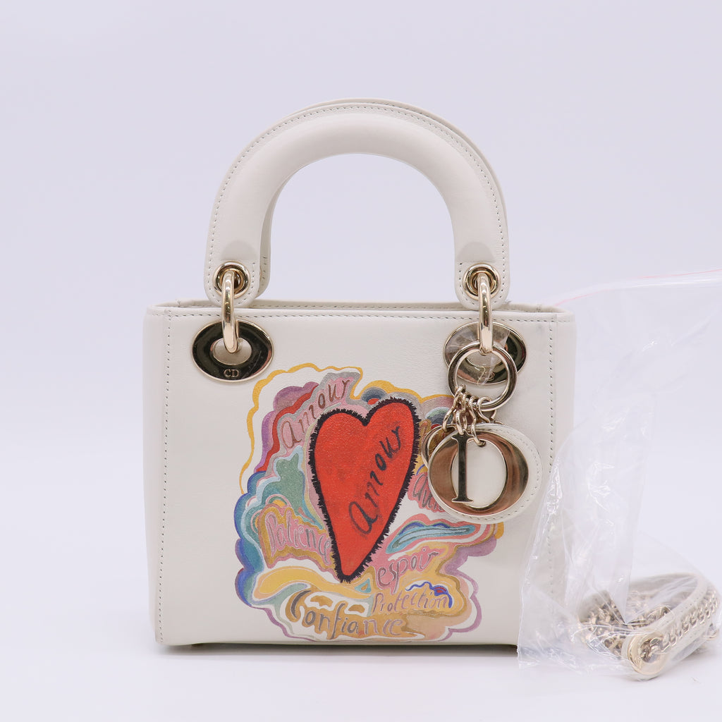 Christian Dior Niki de Saint Phalle Dioramour Mini Lady Dior Bag twins LDJ5485