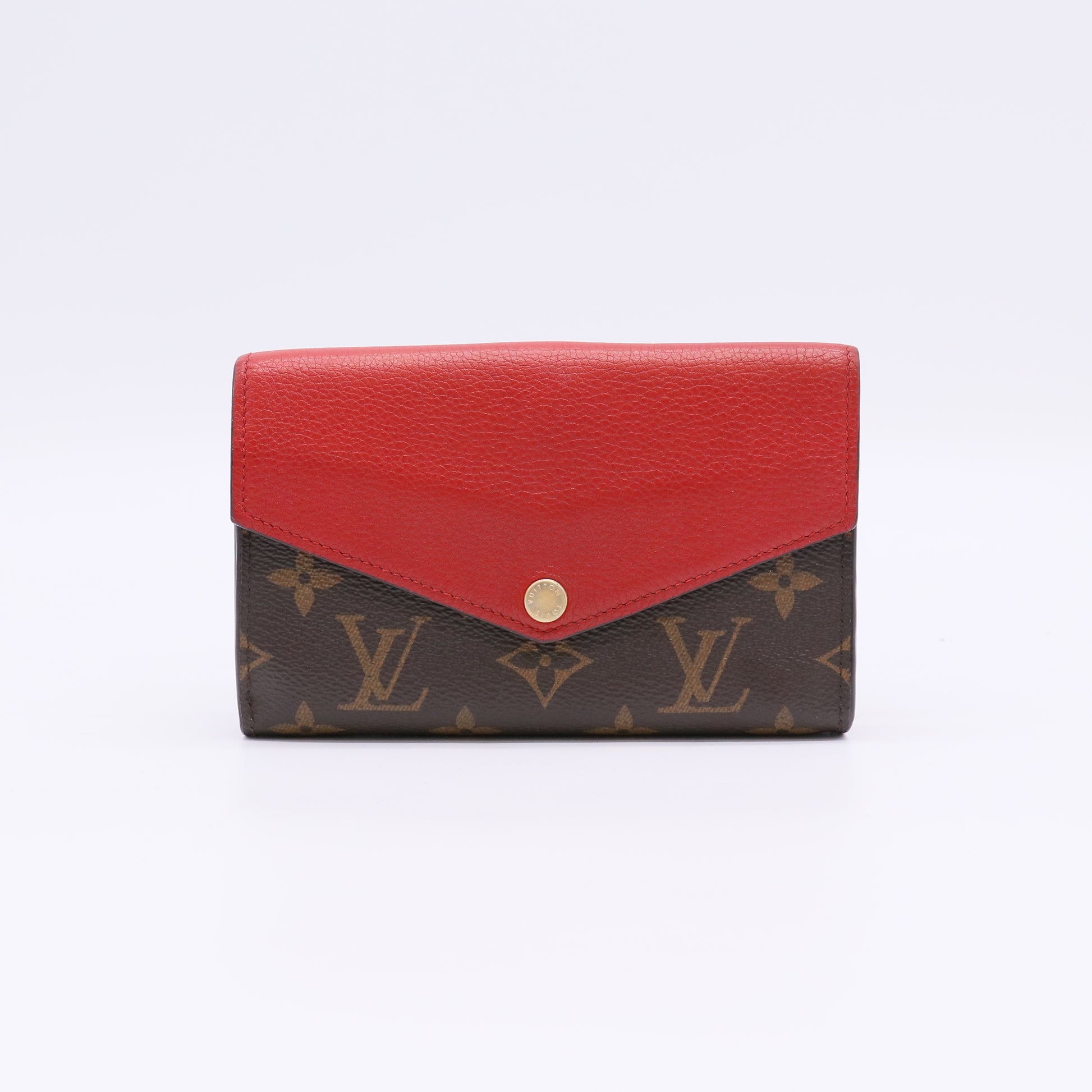 Cerise Monogram Canvas Pallas Compact Wallet W22396
