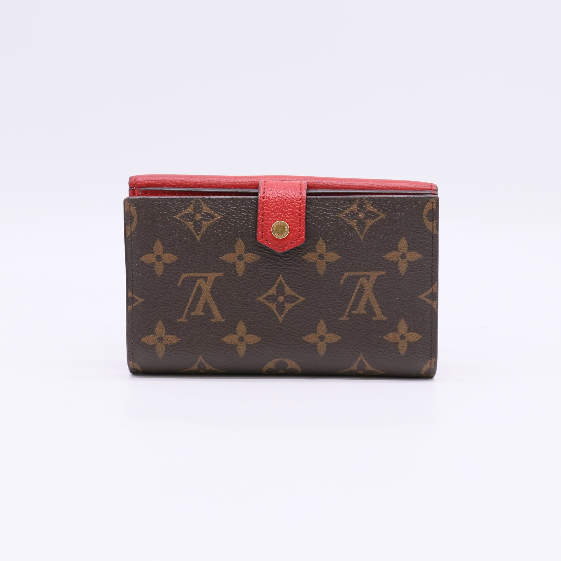 Cerise Monogram Canvas Pallas Compact Wallet W22396