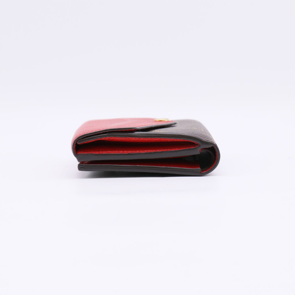 Cerise Monogram Canvas Pallas Compact Wallet W22396
