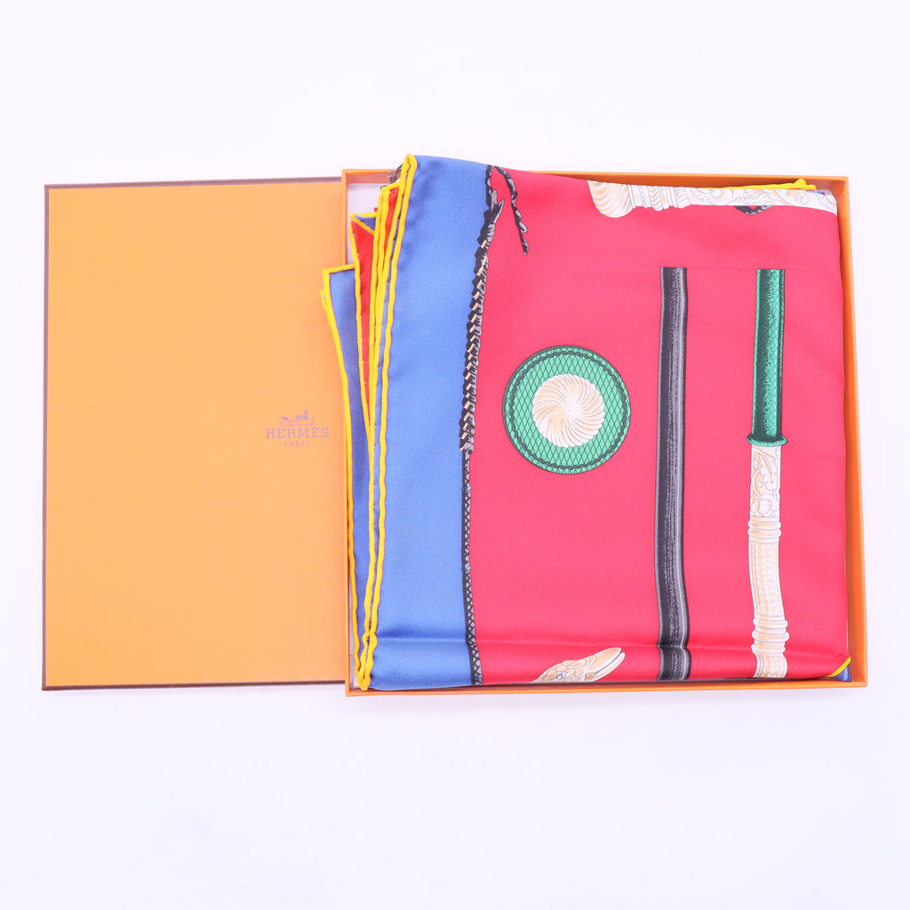 Cannes and Canes Series Silk Scarf W20271