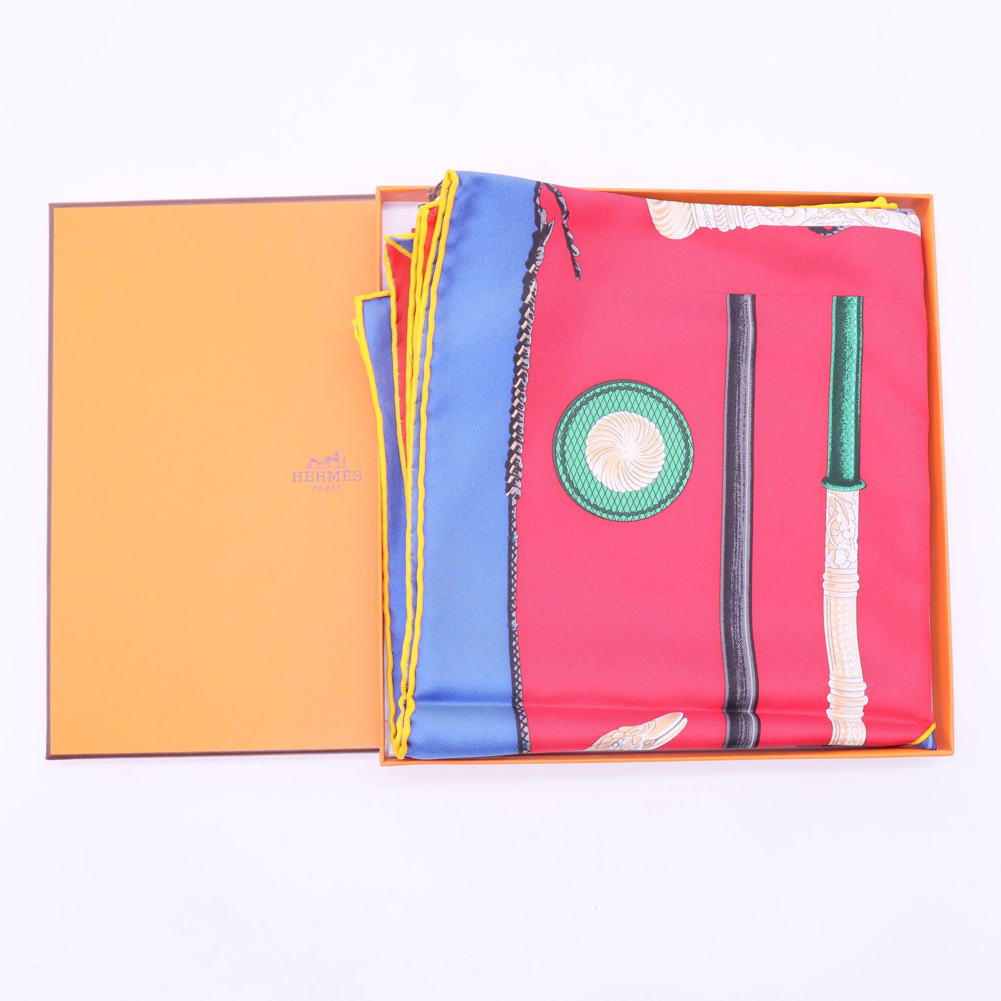 Cannes and Canes Series Silk Scarf W20271