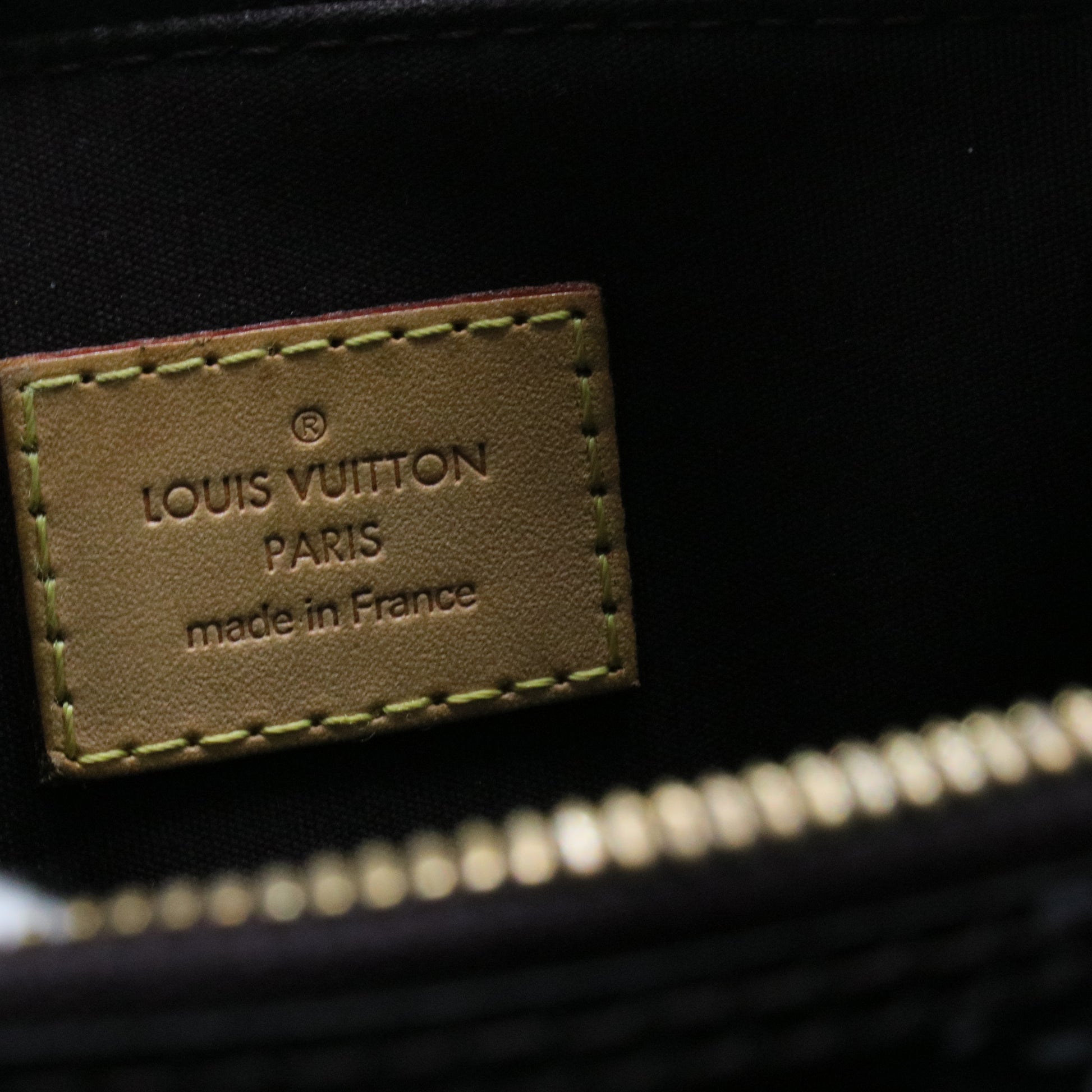 Alma Handbag Monogram Vernis