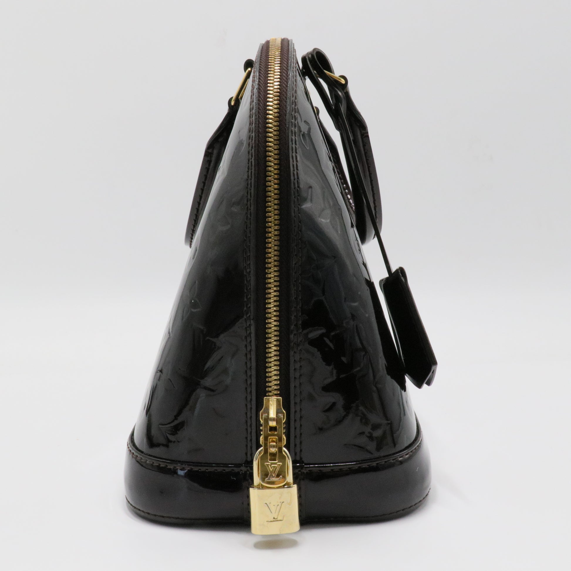 Alma Handbag Monogram Vernis