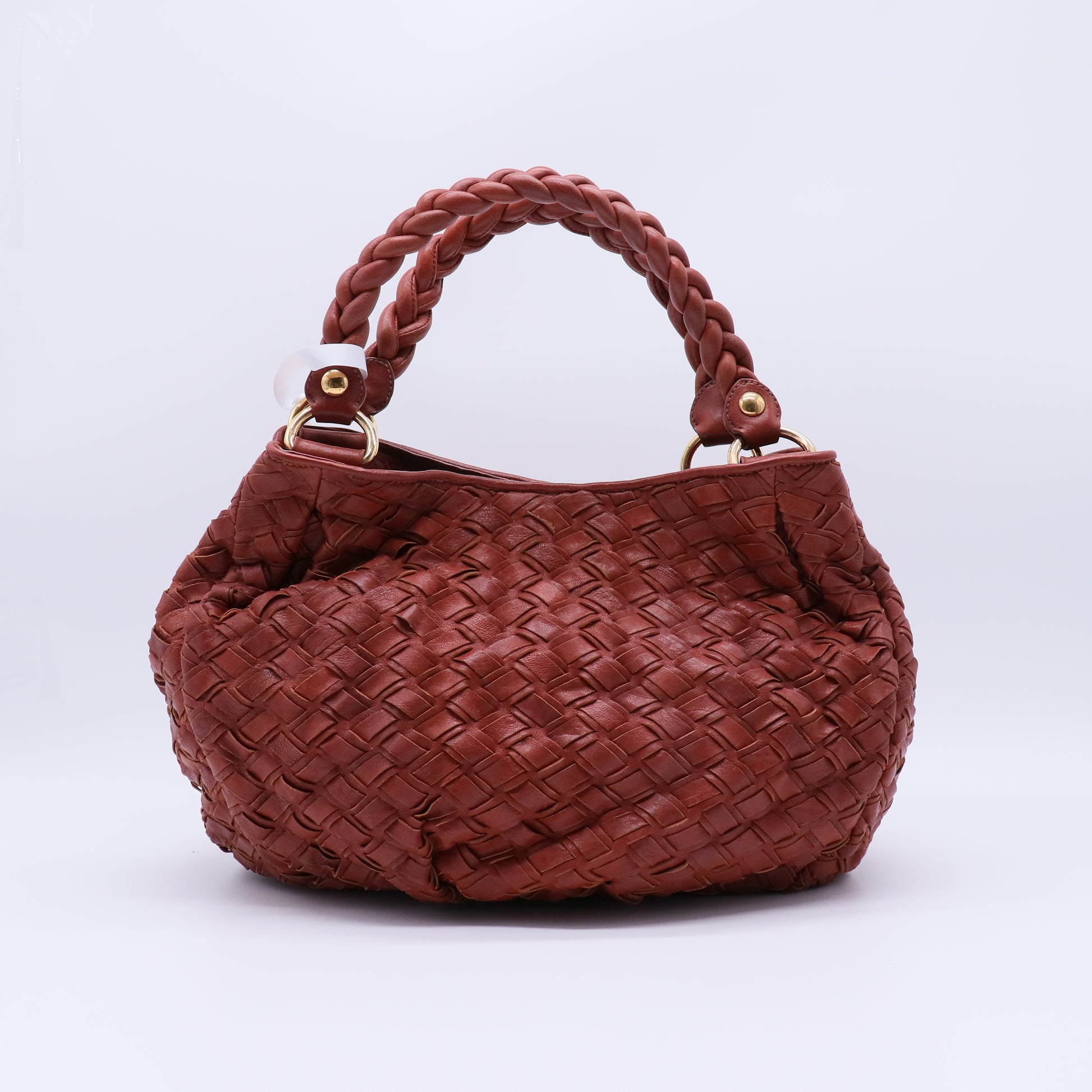 Bottega Veneta Nappa Intrecciato Medium Milano Tote Bag B20528
