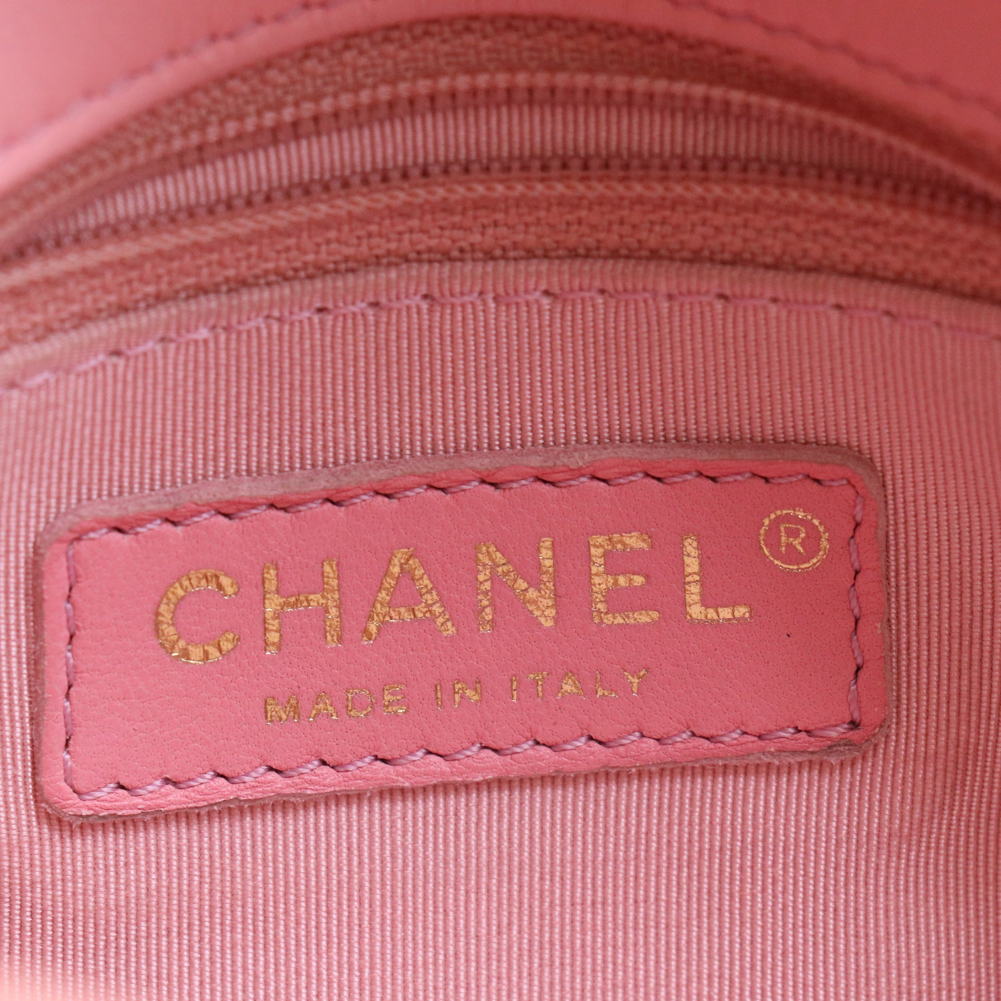 Chevron Chic Top Handle Bag Chevron Calfskin Smal