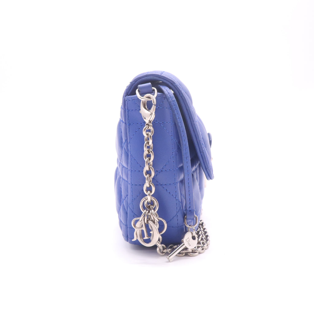 Christian Dior Miss Dior Promenade Bag Cannage Quilt Lambskin twins B23085