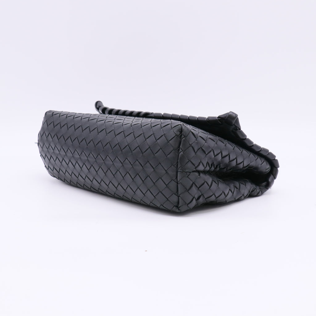 Bottega Veneta Intrecciato Woven Nappa Leather Olimpia Bag twins LDJ5476