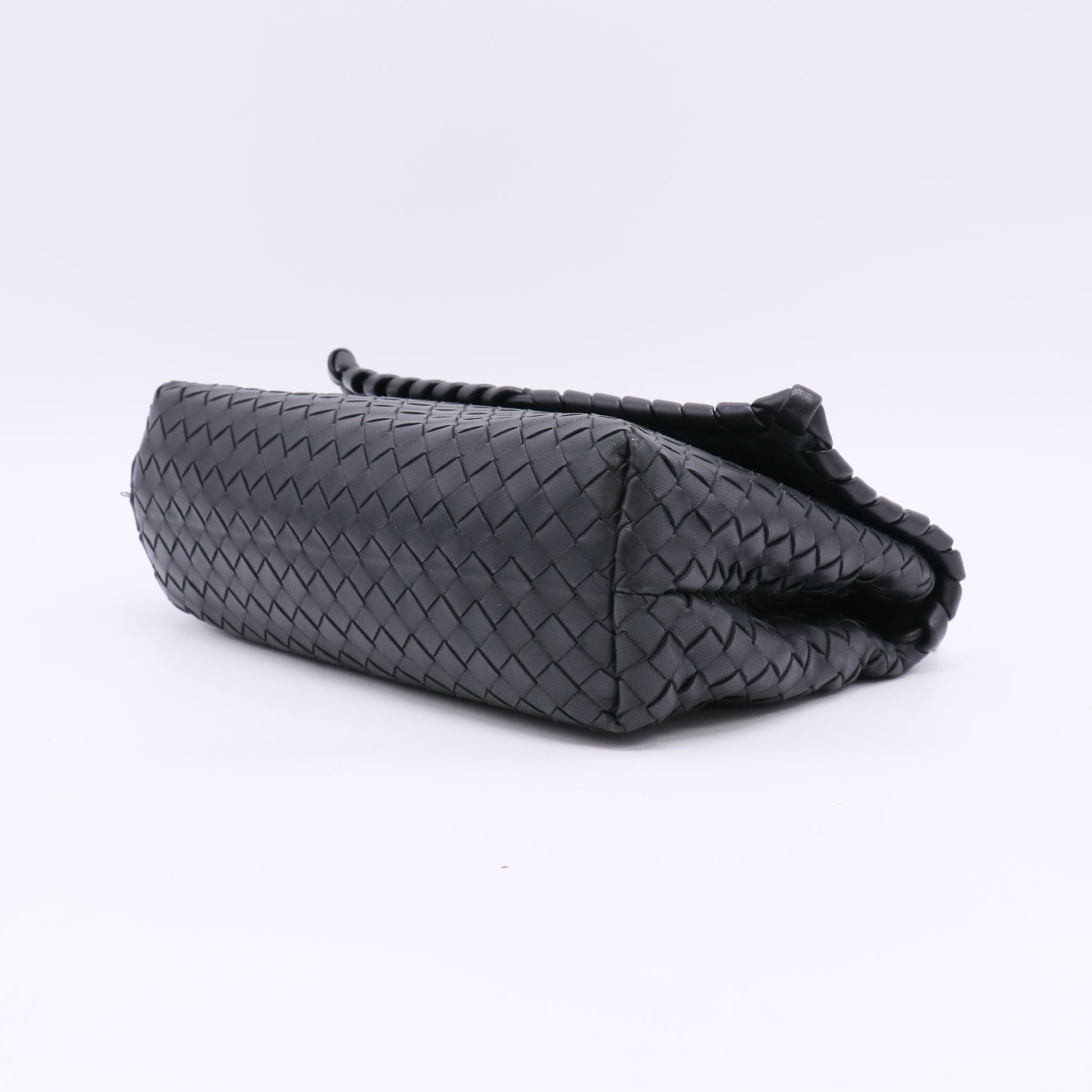Bottega Veneta Intrecciato Woven Nappa Leather Olimpia Bag twins LDJ5476