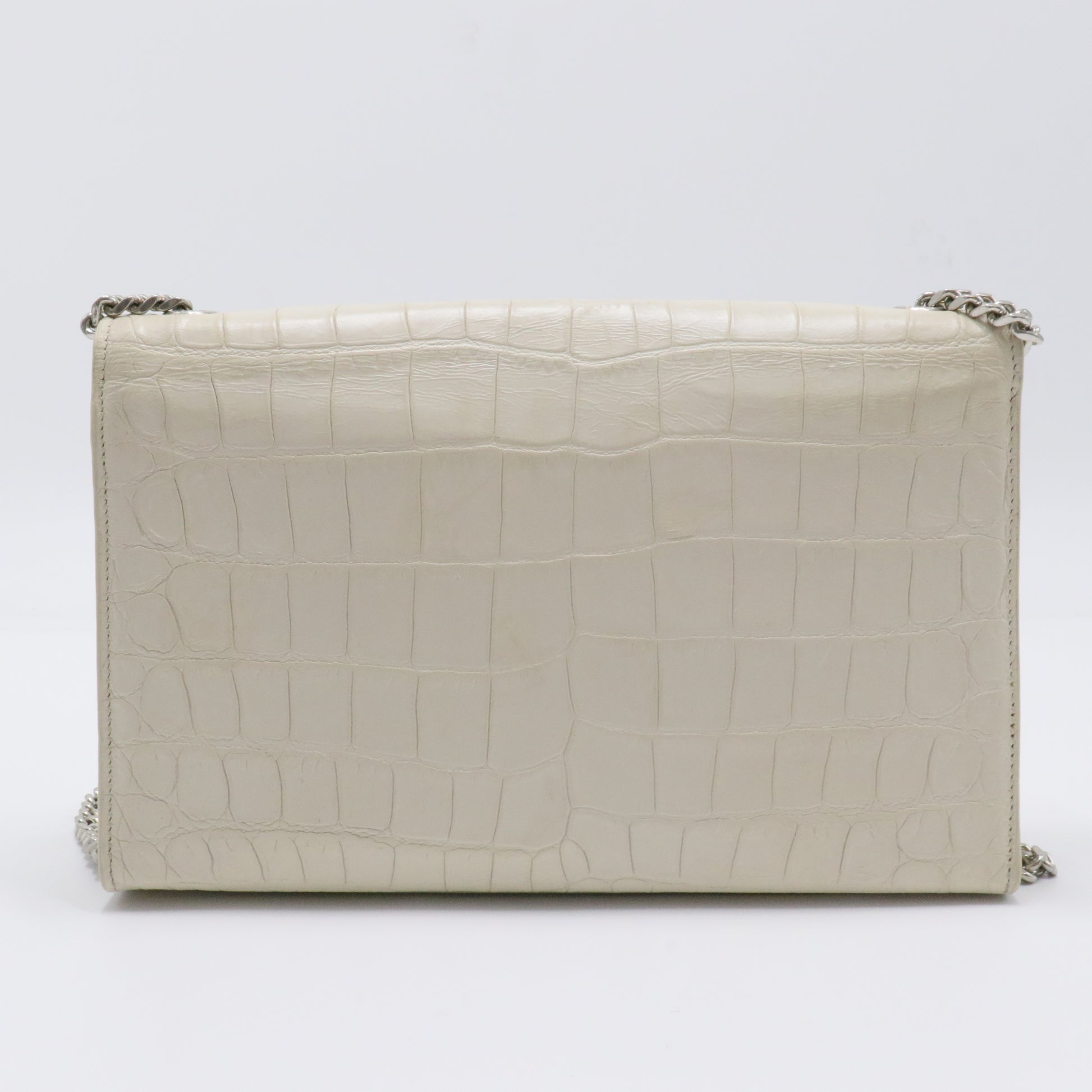 Small Embossed Monogram Kate Tassel Bag