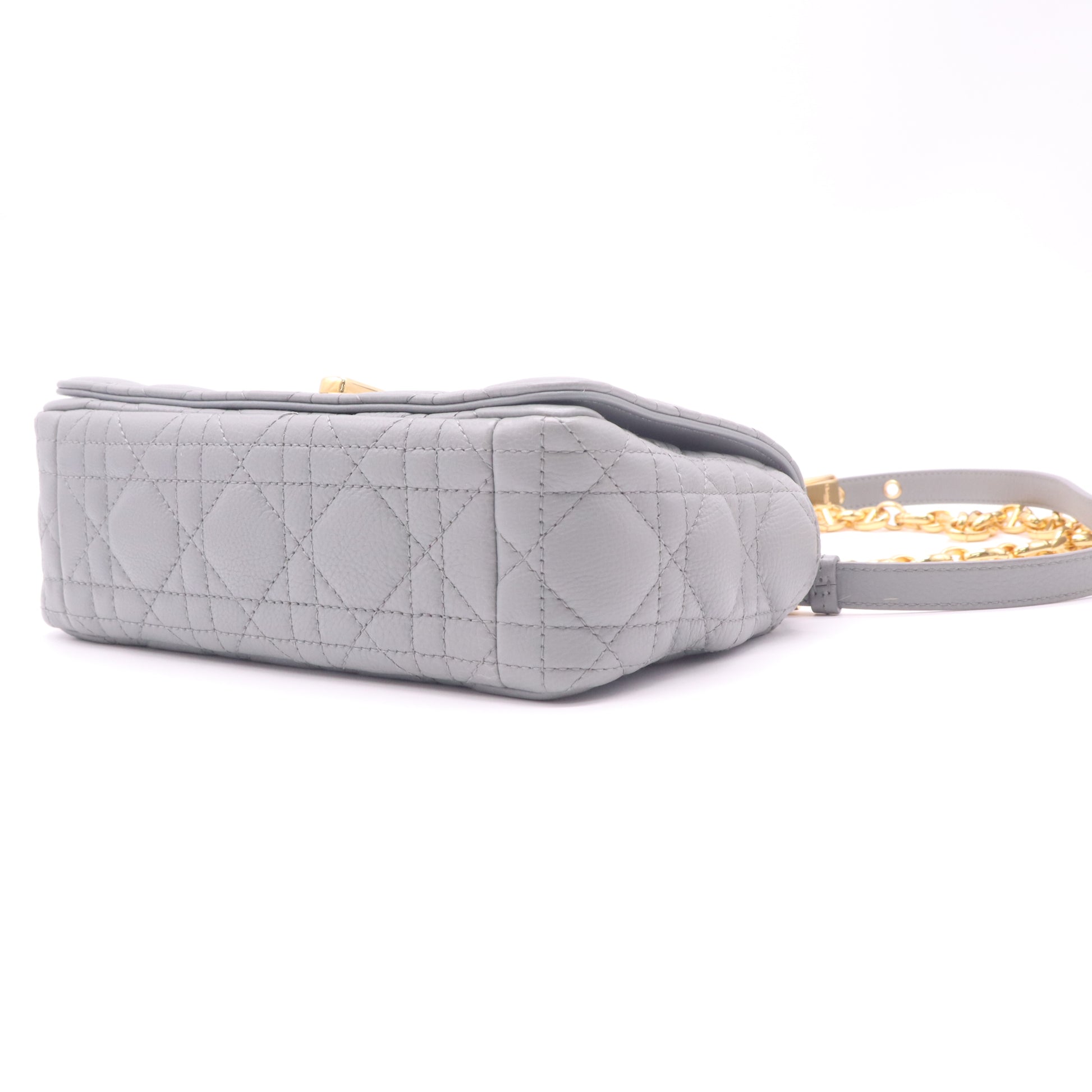 Caro Bag Cannage Quilt Calfskin Small Twins LDJ4923