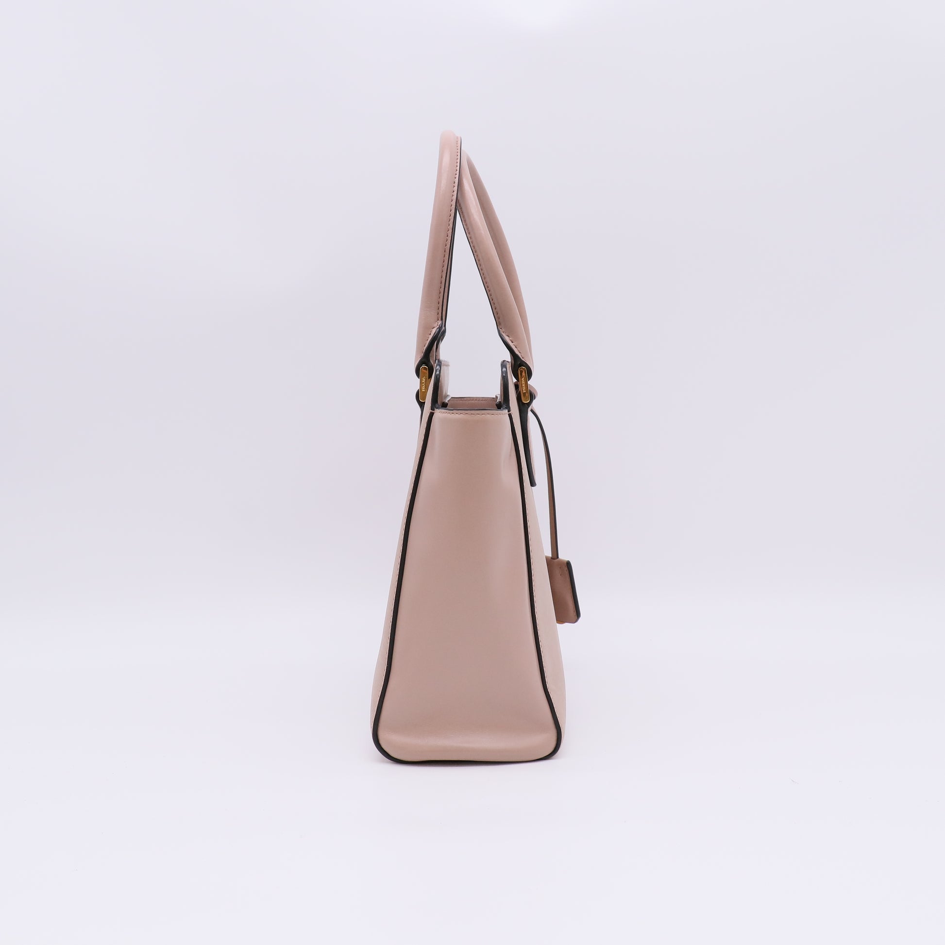 Prada Saffiano Soft Calf Trimmed Convertible Open Tote (Model: 1BA113) B23169