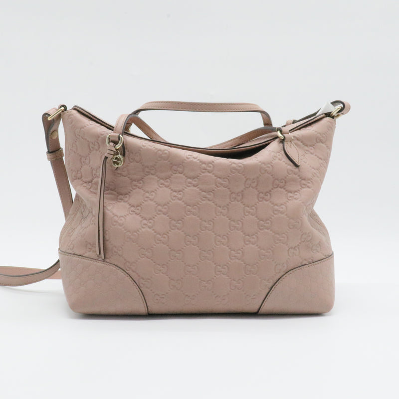 Bree Top Handle Bag Guccissima Leather Medium