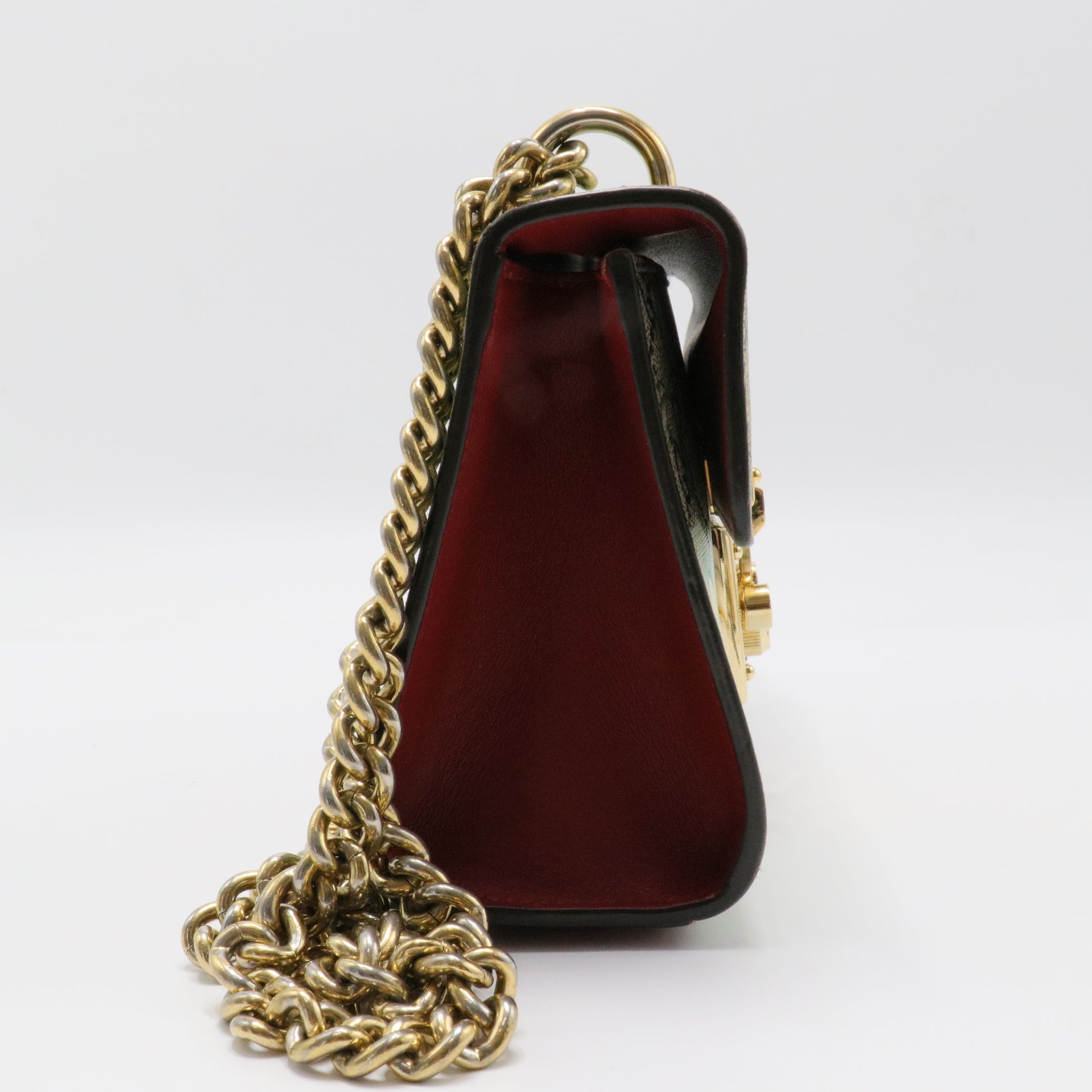 Small GG Blooms Padlock Shoulder Bag