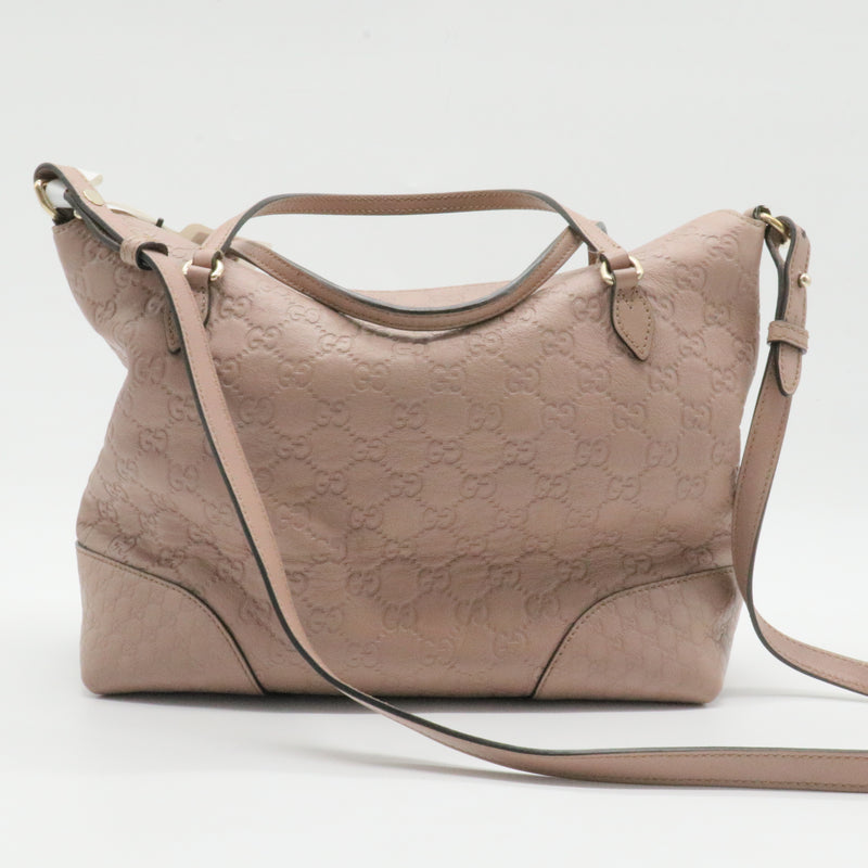 Bree Top Handle Bag Guccissima Leather Medium