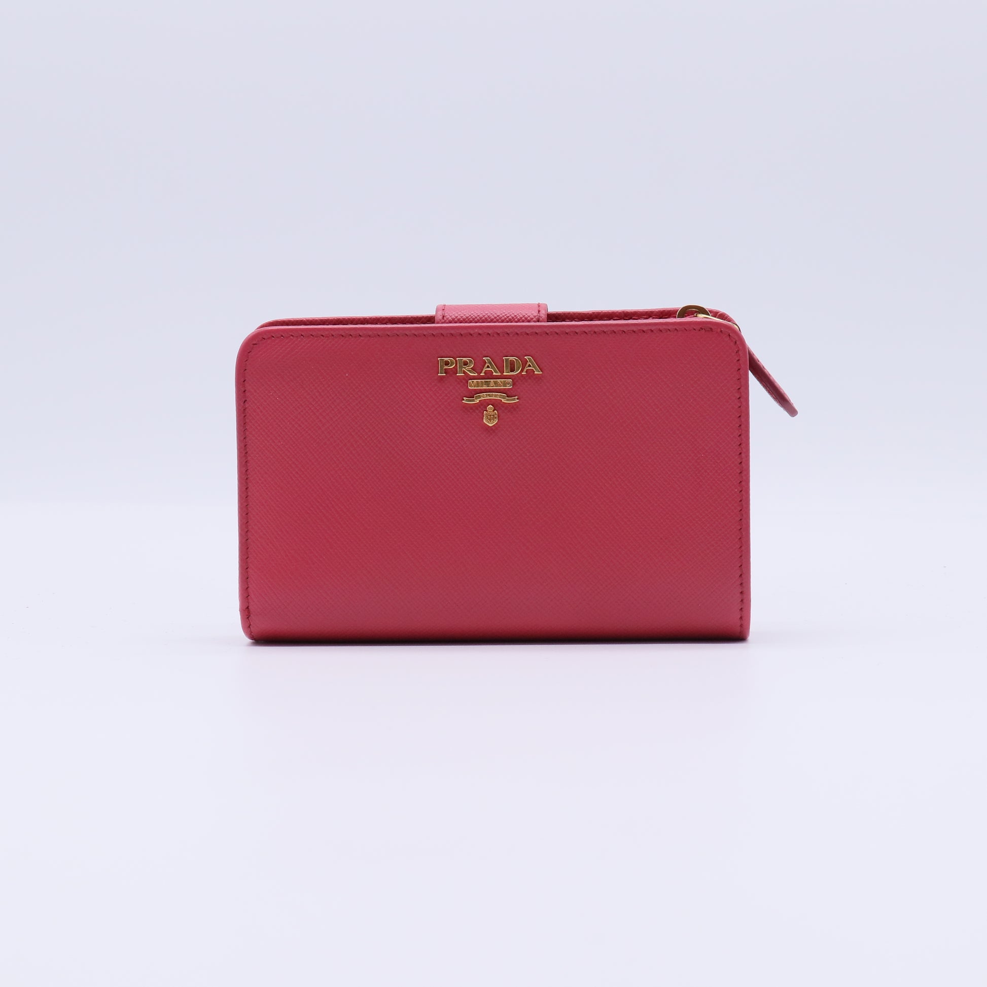 Prada Saffiano Metal Medium Wallet W21335