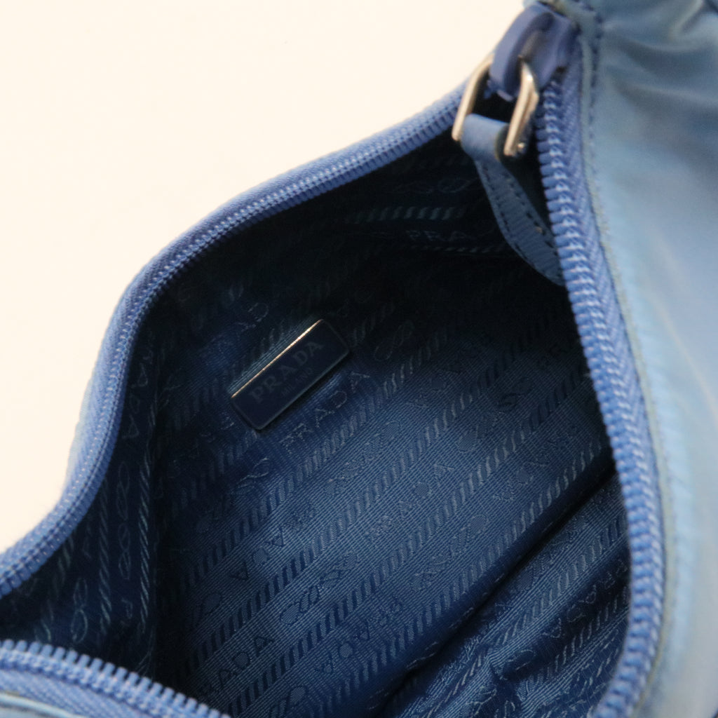 Re-Edition 2005 Hobo Tessuto with Saffiano Leather Mini