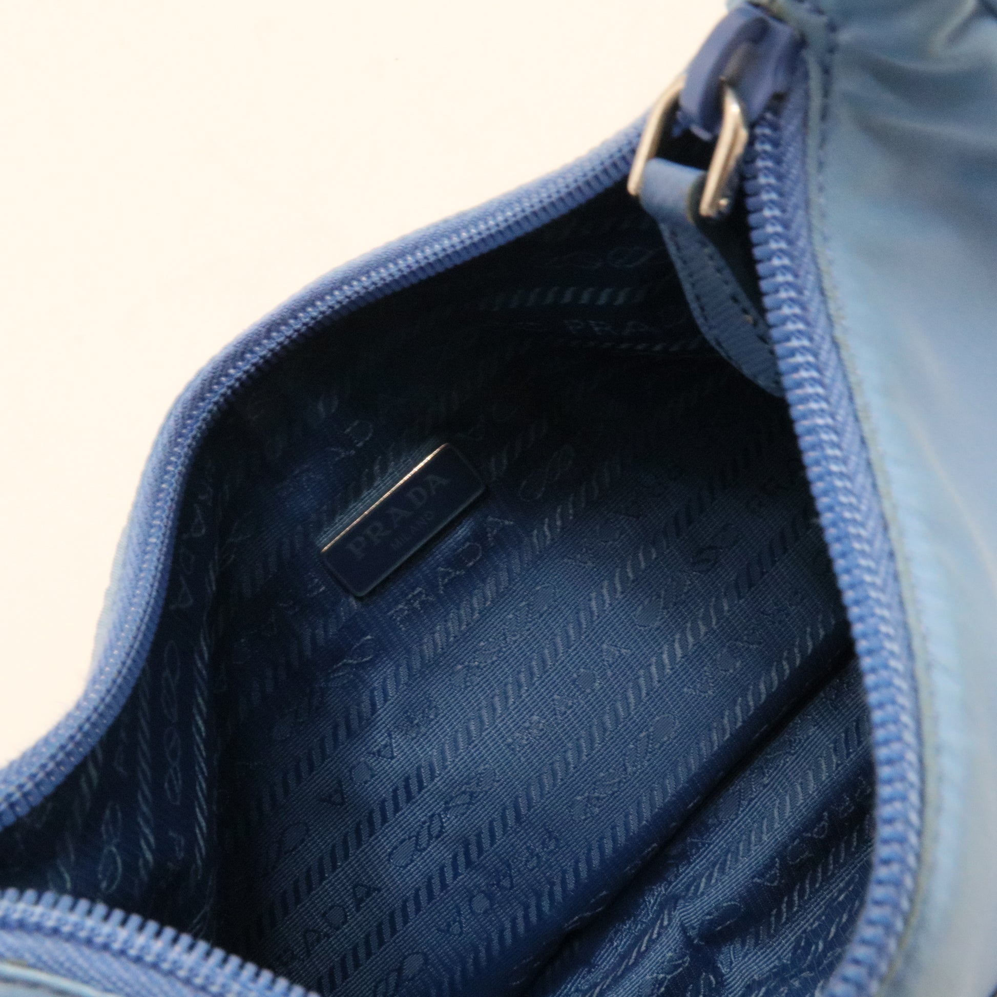 Re-Edition 2005 Hobo Tessuto with Saffiano Leather Mini
