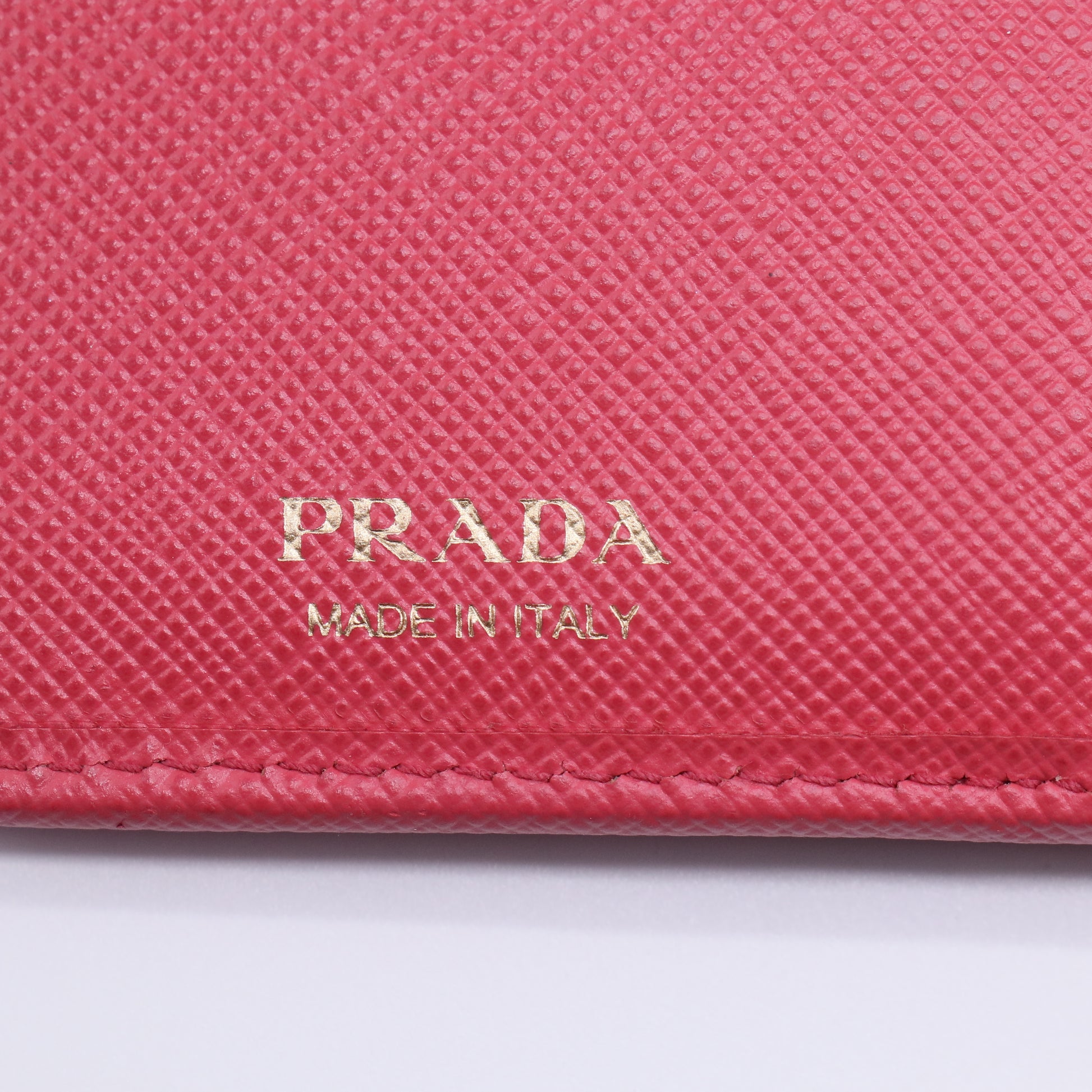 Prada Saffiano Metal Medium Wallet W21335
