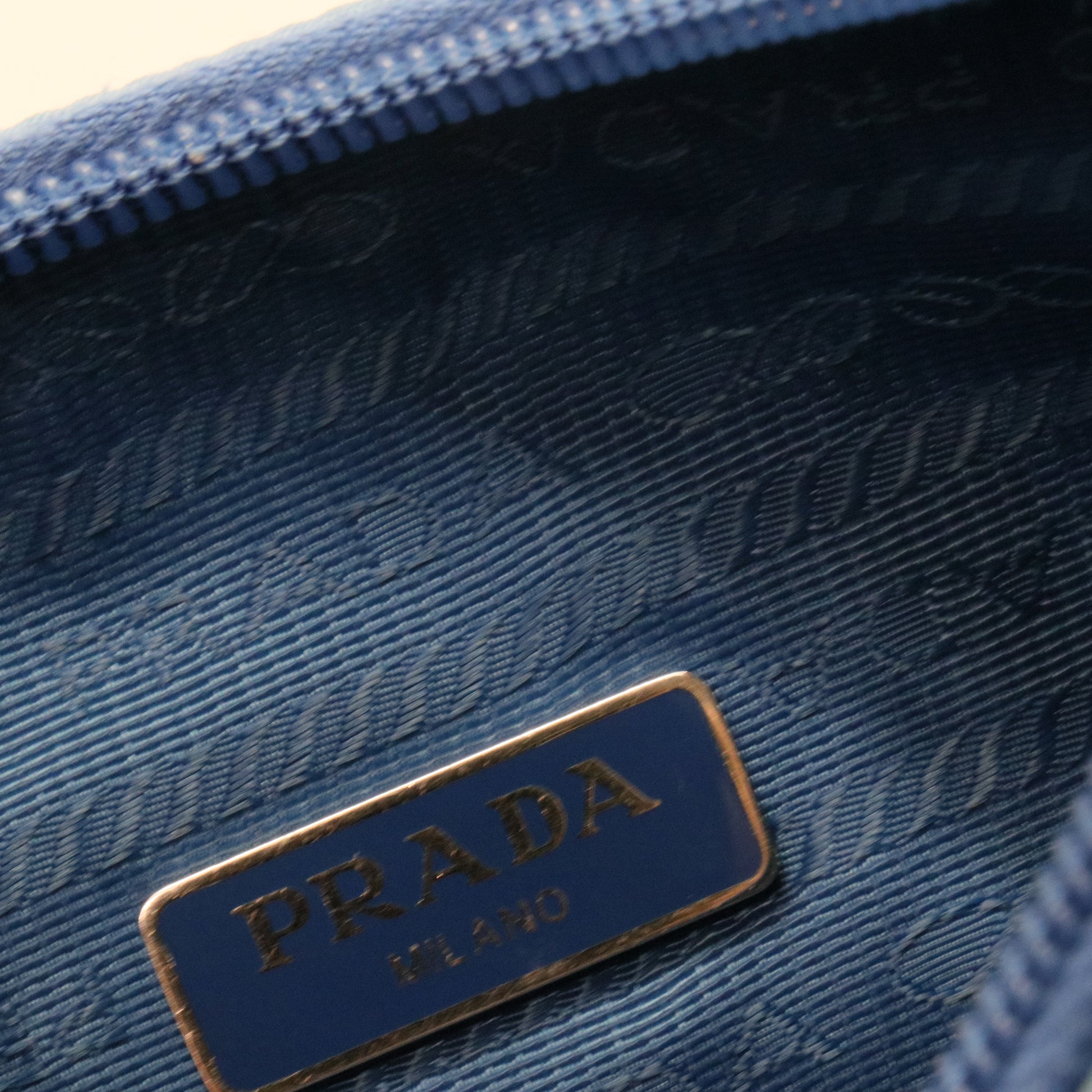 Re-Edition 2005 Hobo Tessuto with Saffiano Leather Mini