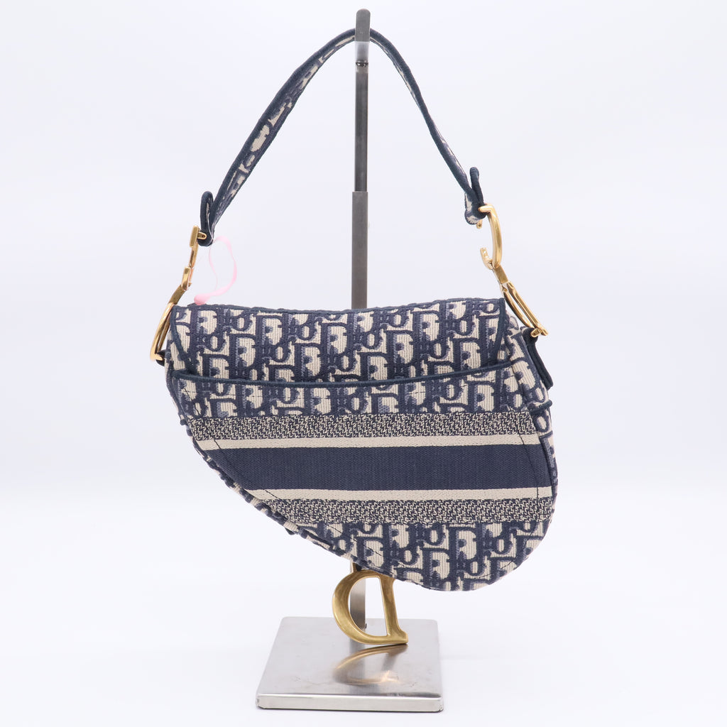 Saddle Handbag Oblique Canvas Medium Twins LDJ3500