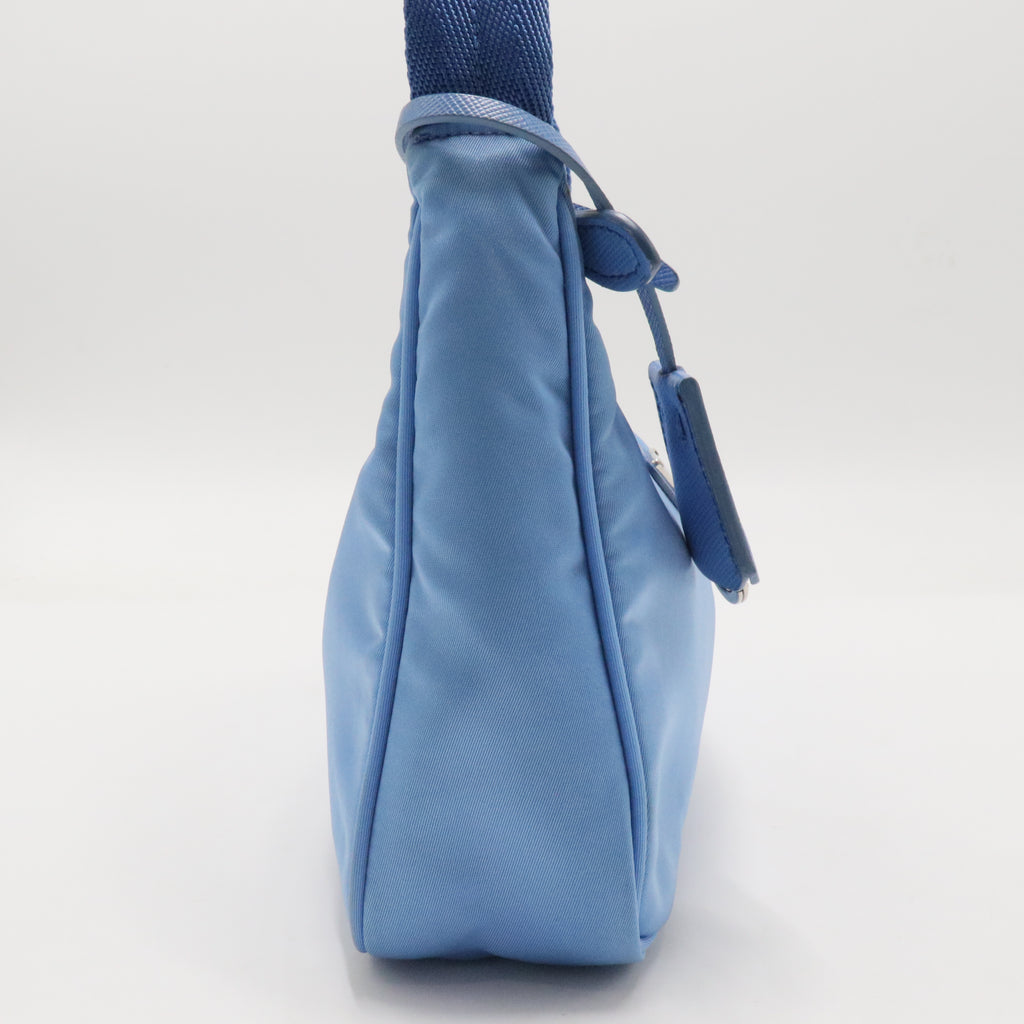 Re-Edition 2005 Hobo Tessuto with Saffiano Leather Mini