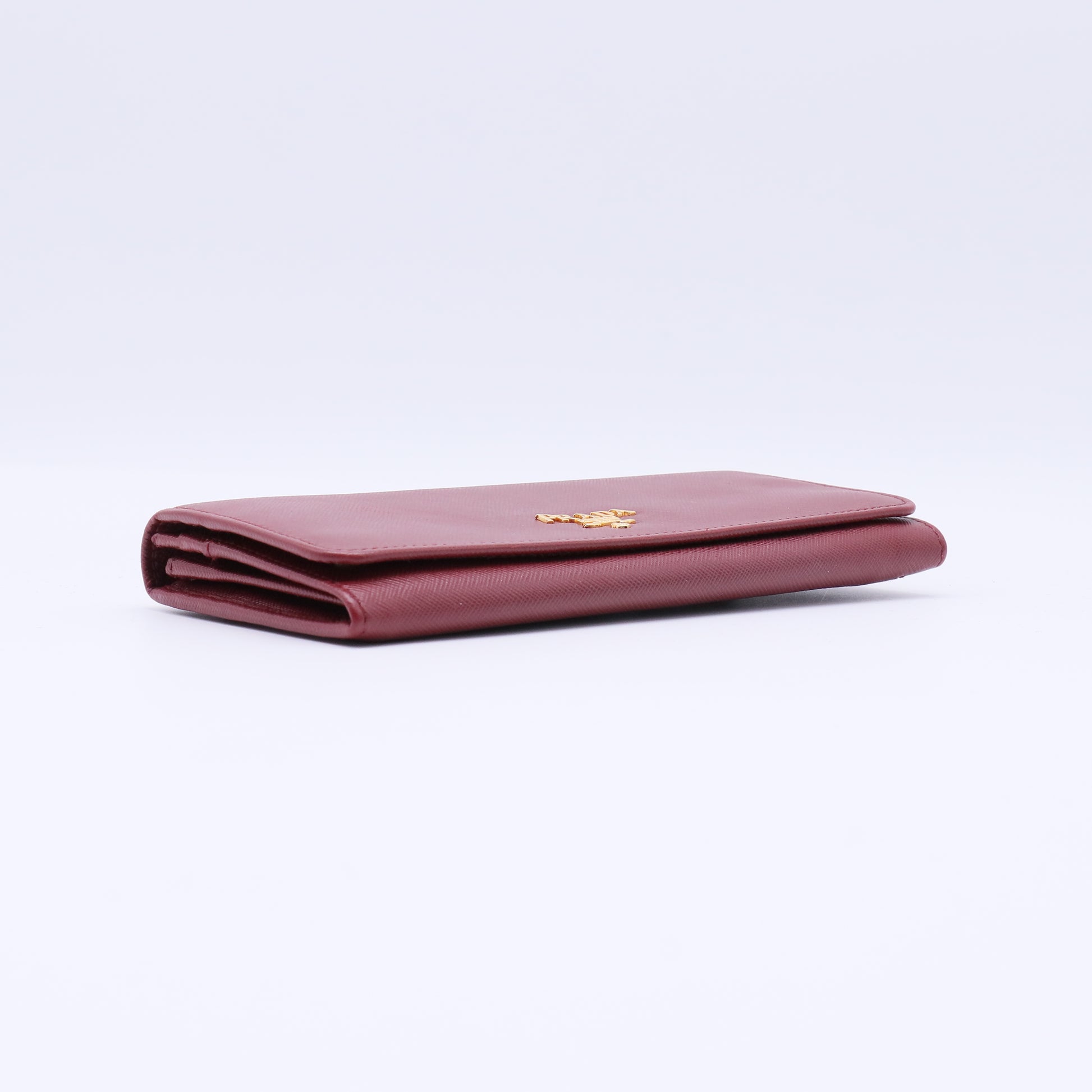 Prada Saffiano Metal Continental Wallet W21339