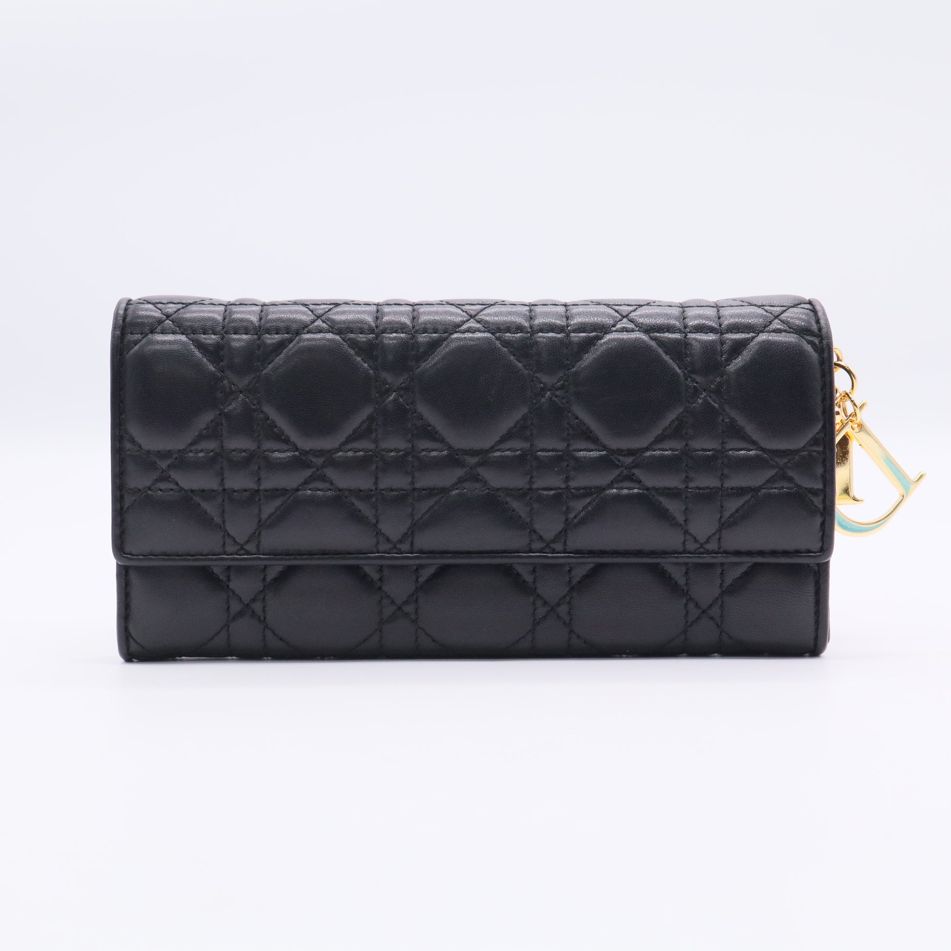 Lady Dior Croisiere Chain Wallet Cannage Quilt Lambskin TWINS W20610