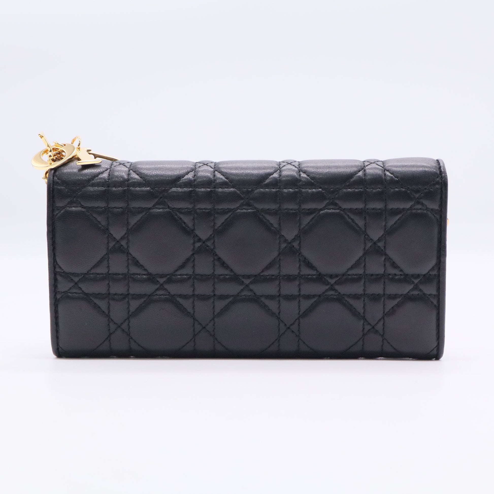 Lady Dior Croisiere Chain Wallet Cannage Quilt Lambskin TWINS W20610