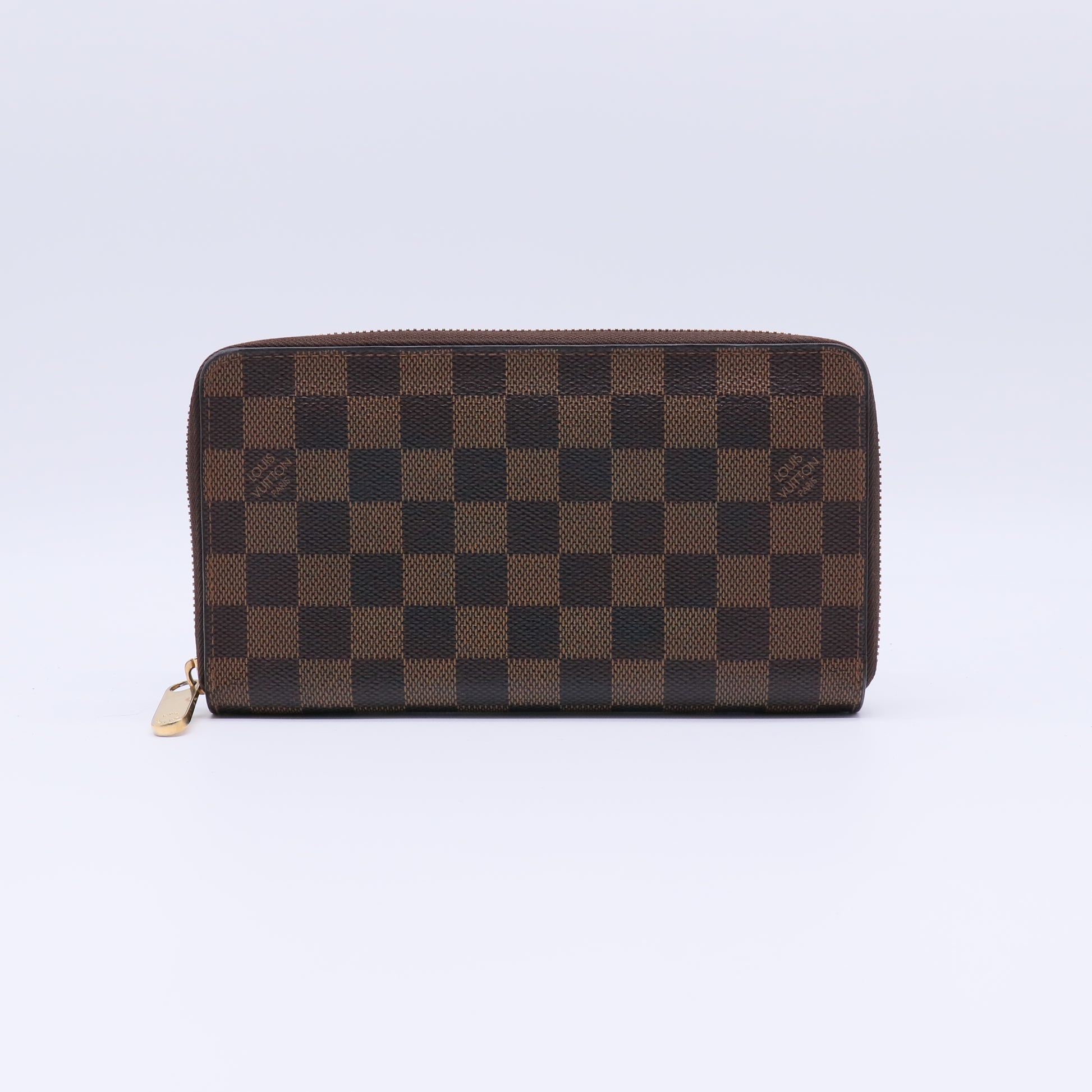 Louis Vuitton Damier Ebene Zippy Wallet W21342