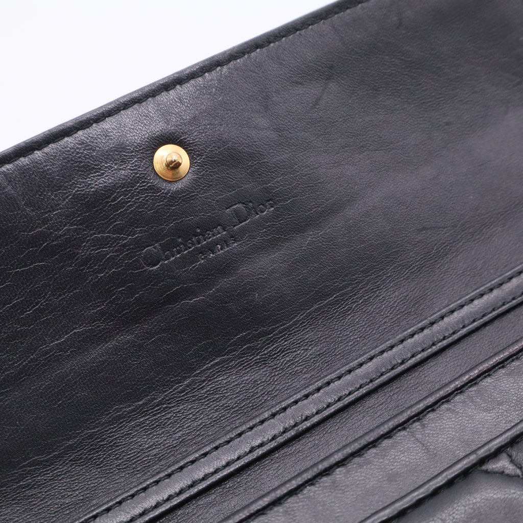 Lady Dior Croisiere Chain Wallet Cannage Quilt Lambskin TWINS W20610