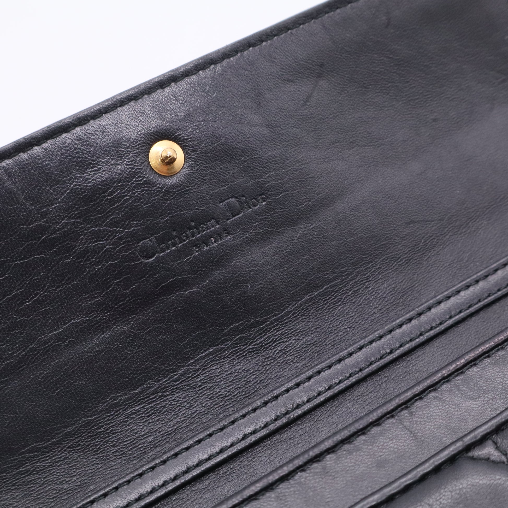Lady Dior Croisiere Chain Wallet Cannage Quilt Lambskin TWINS W20610
