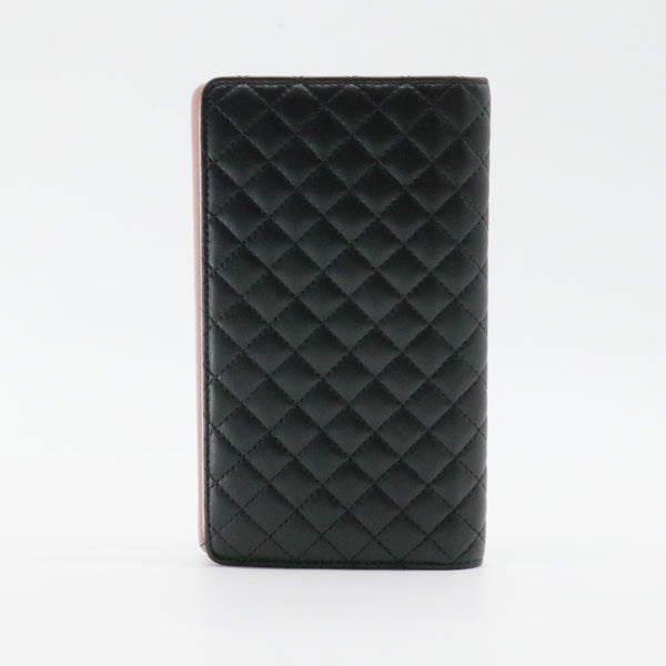 L-Yen Wallet Quilted Lambskin Long