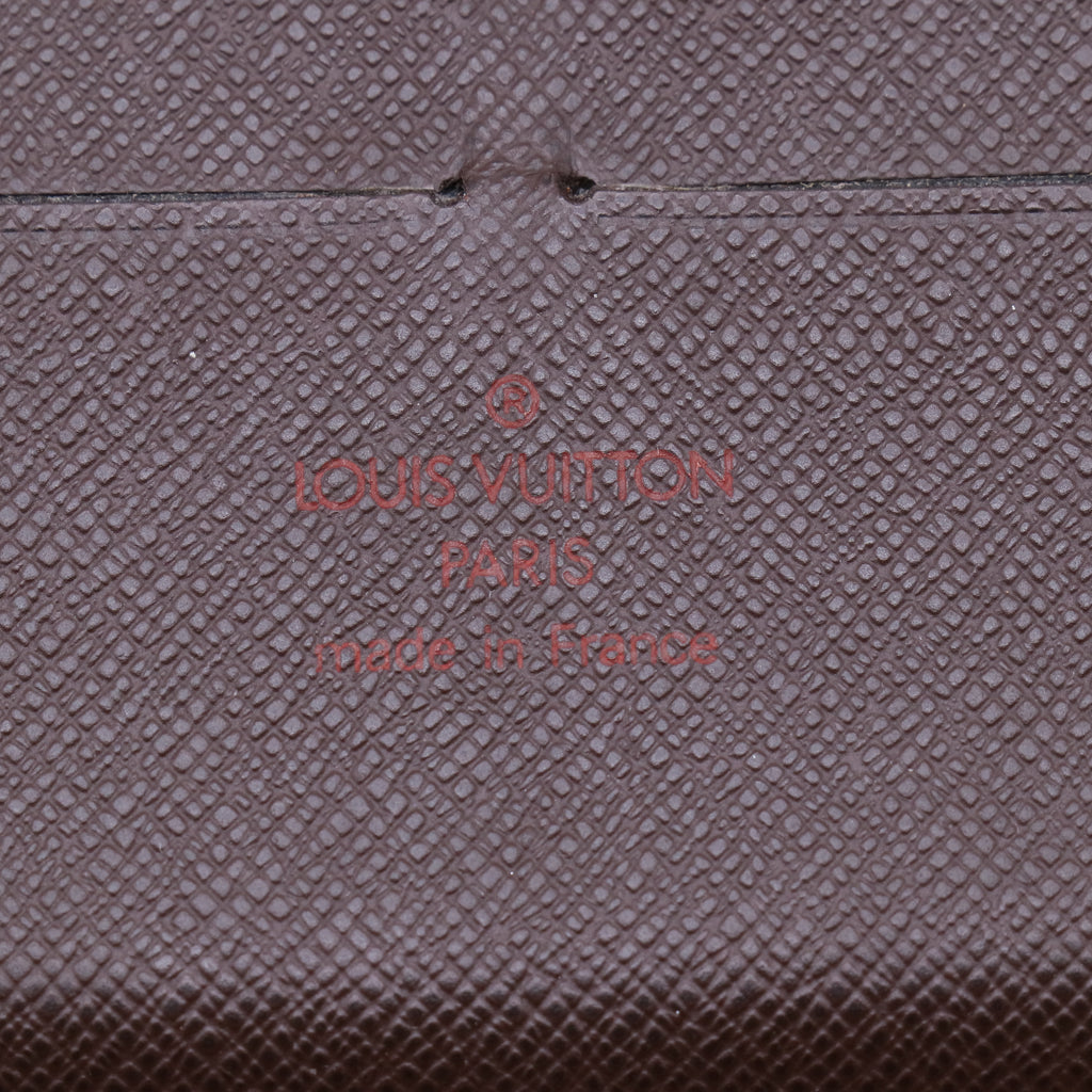 Louis Vuitton Damier Ebene Zippy Wallet W21342