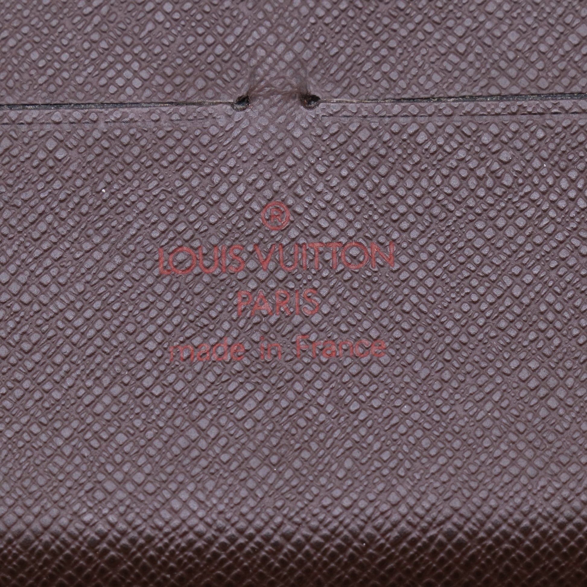 Louis Vuitton Damier Ebene Zippy Wallet W21342