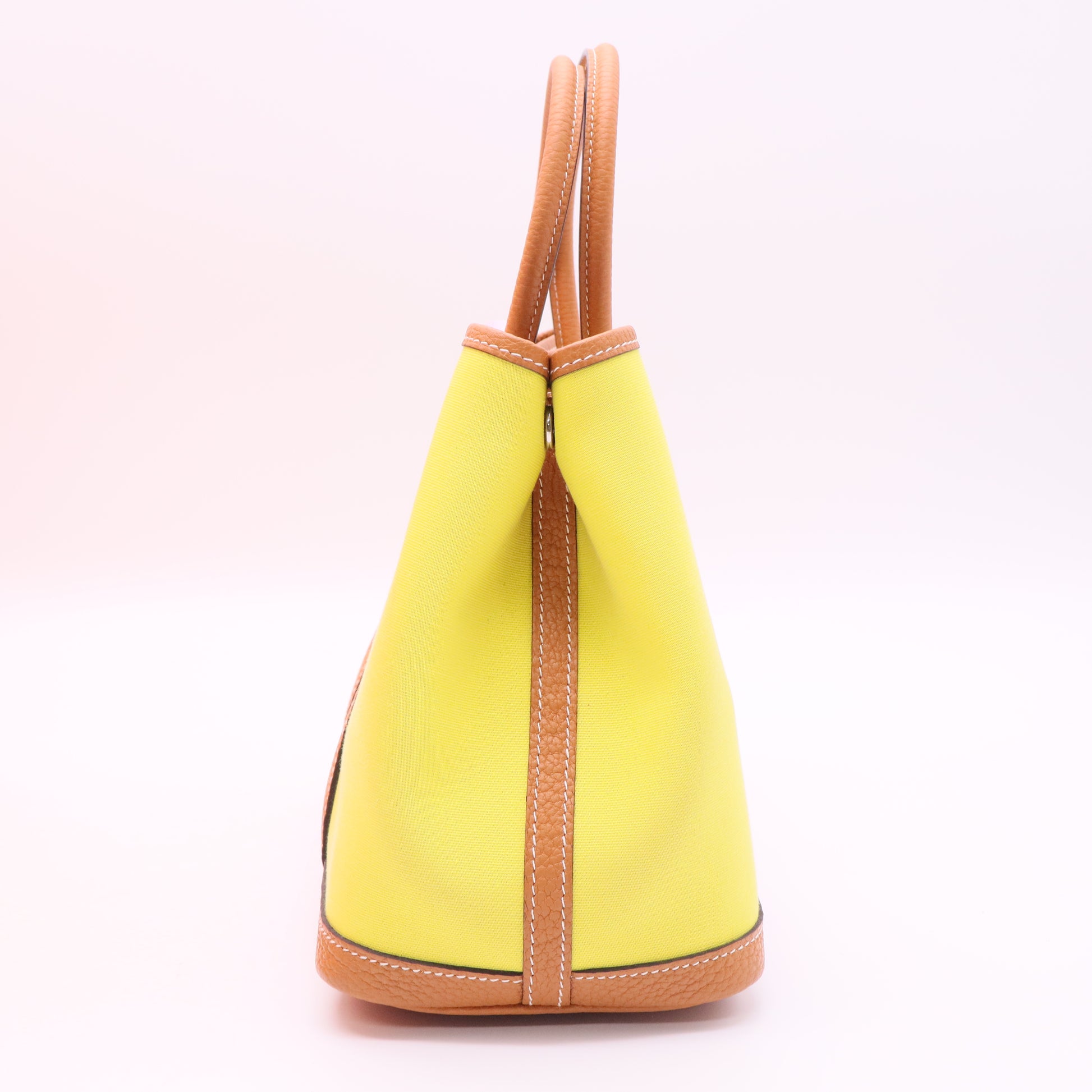 Garden Party Tote Toile and Leather 30 Twins