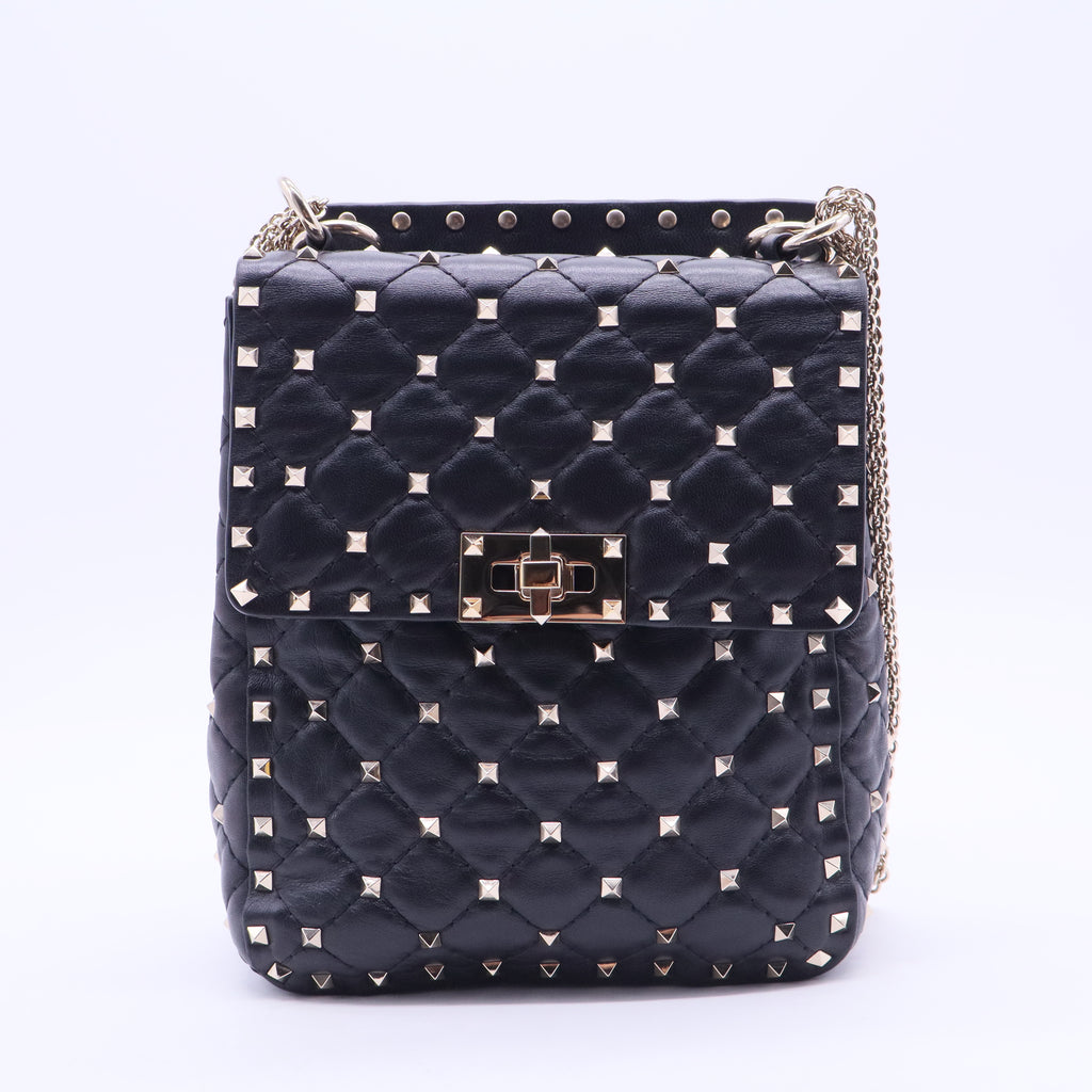 Rockstud Spike North South Chain Bag B20168