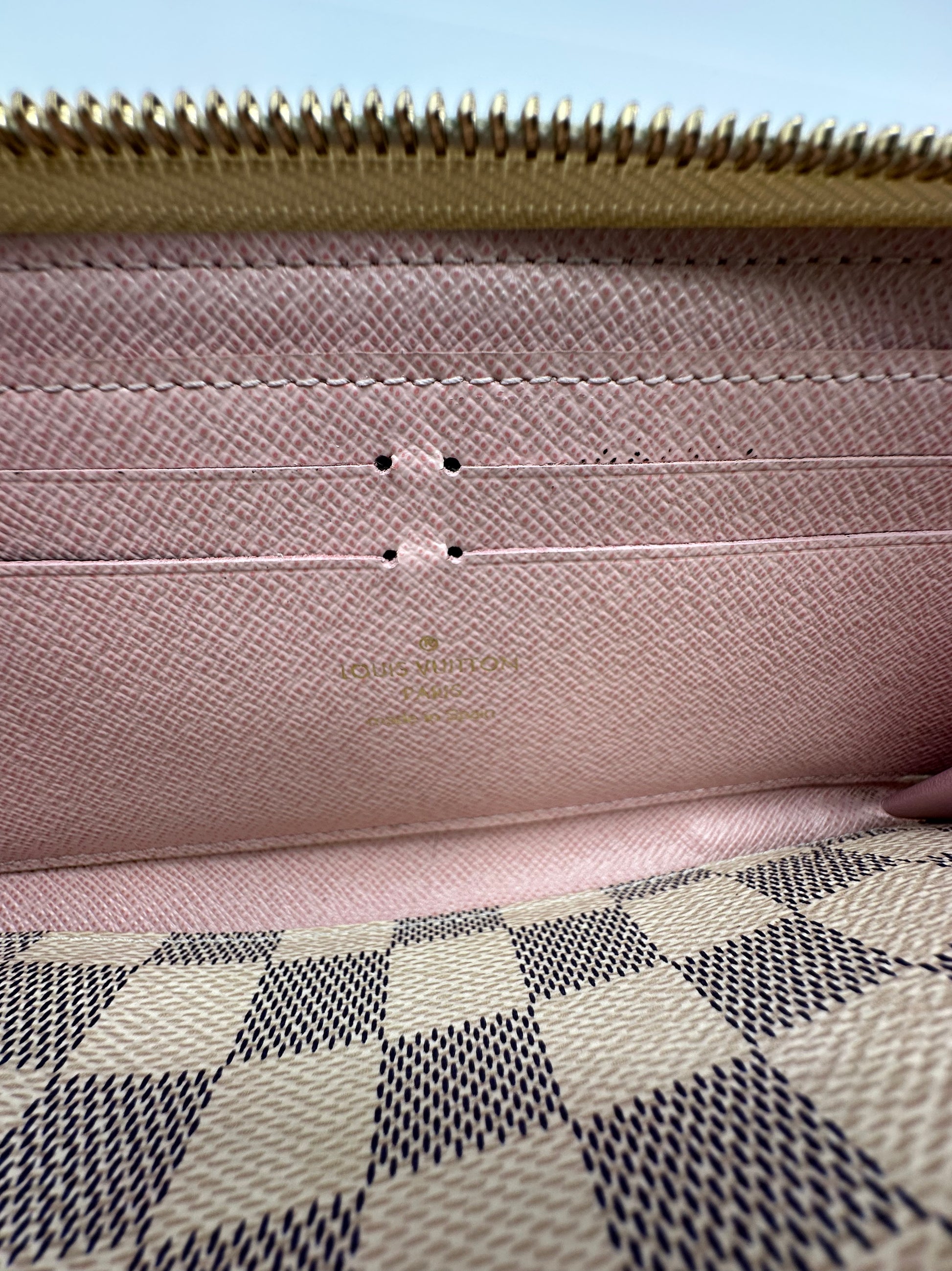 Clemence Wallet Damier Twins