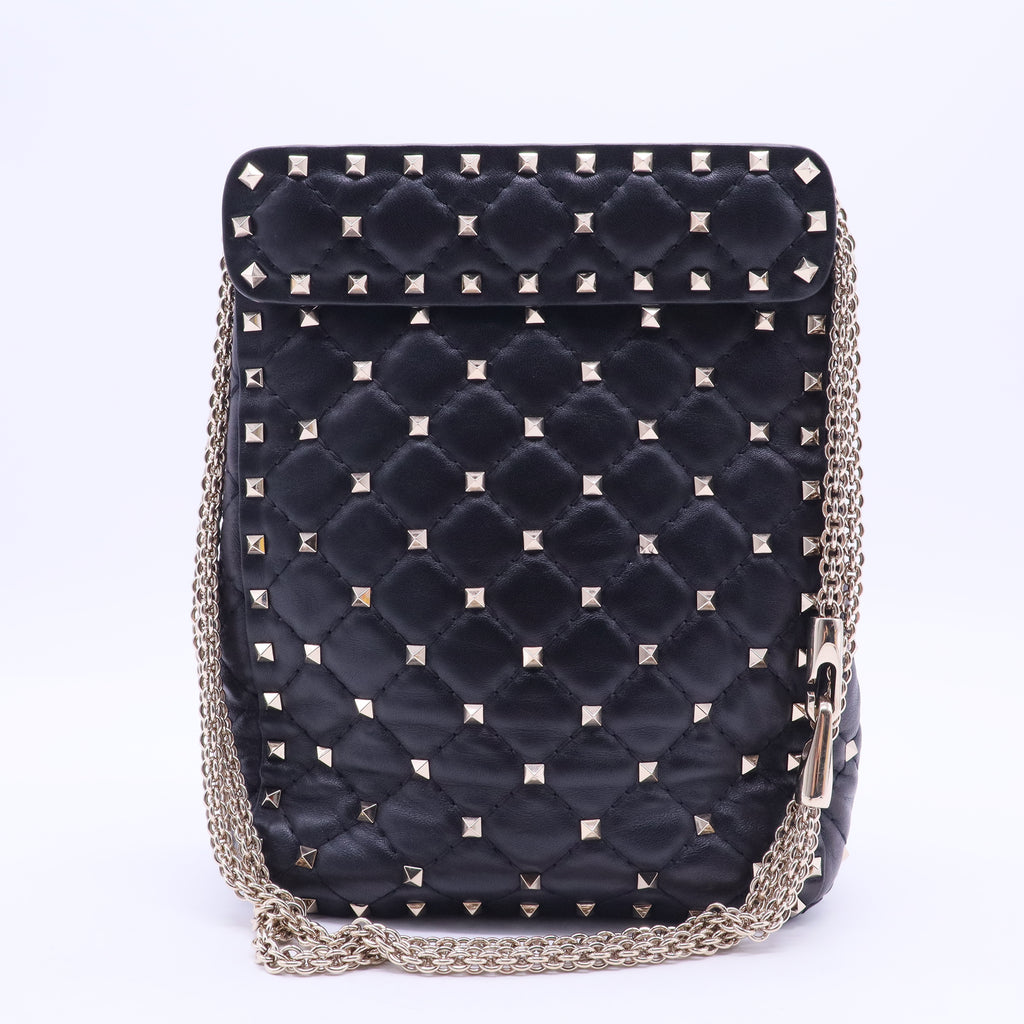 Rockstud Spike North South Chain Bag B20168