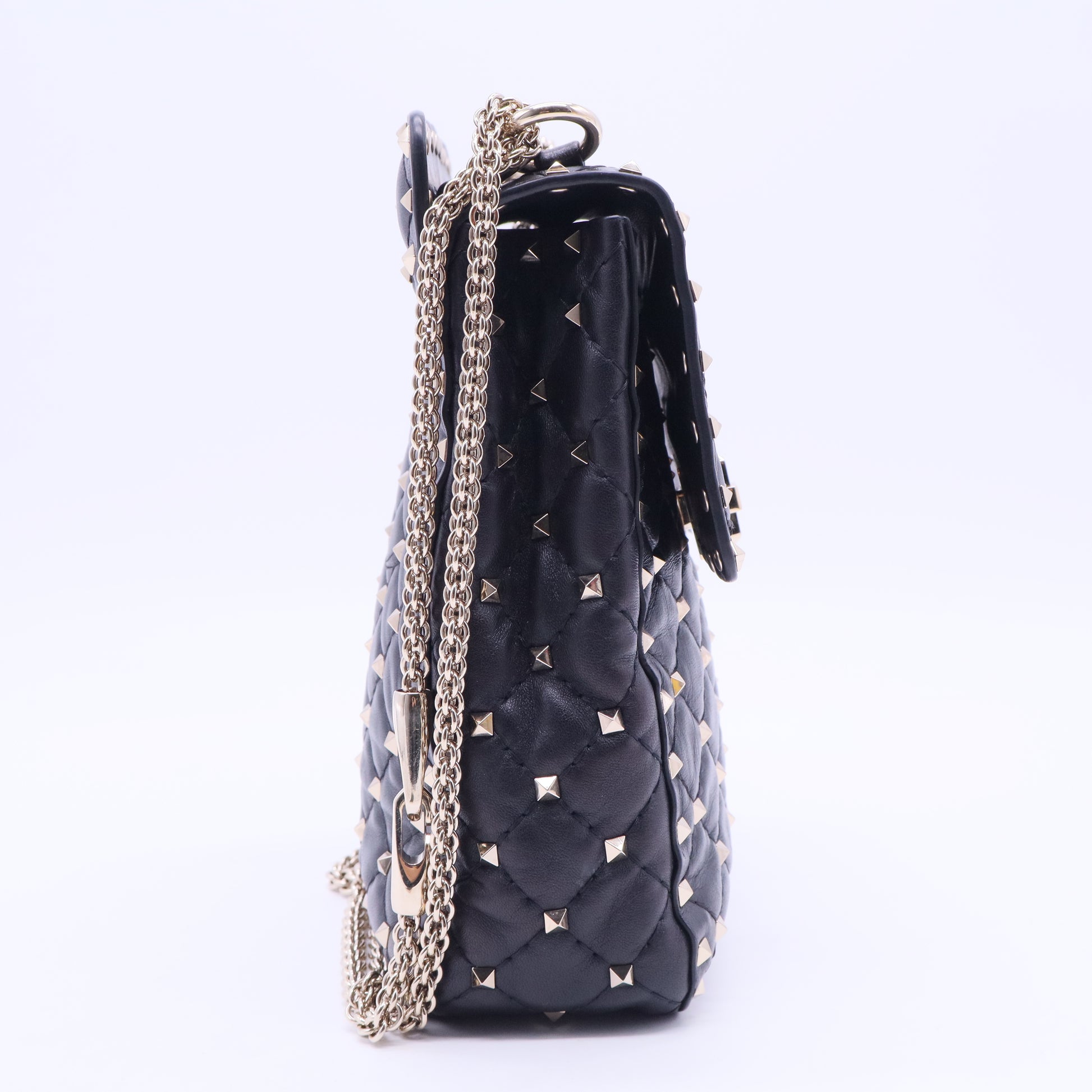 Rockstud Spike North South Chain Bag B20168