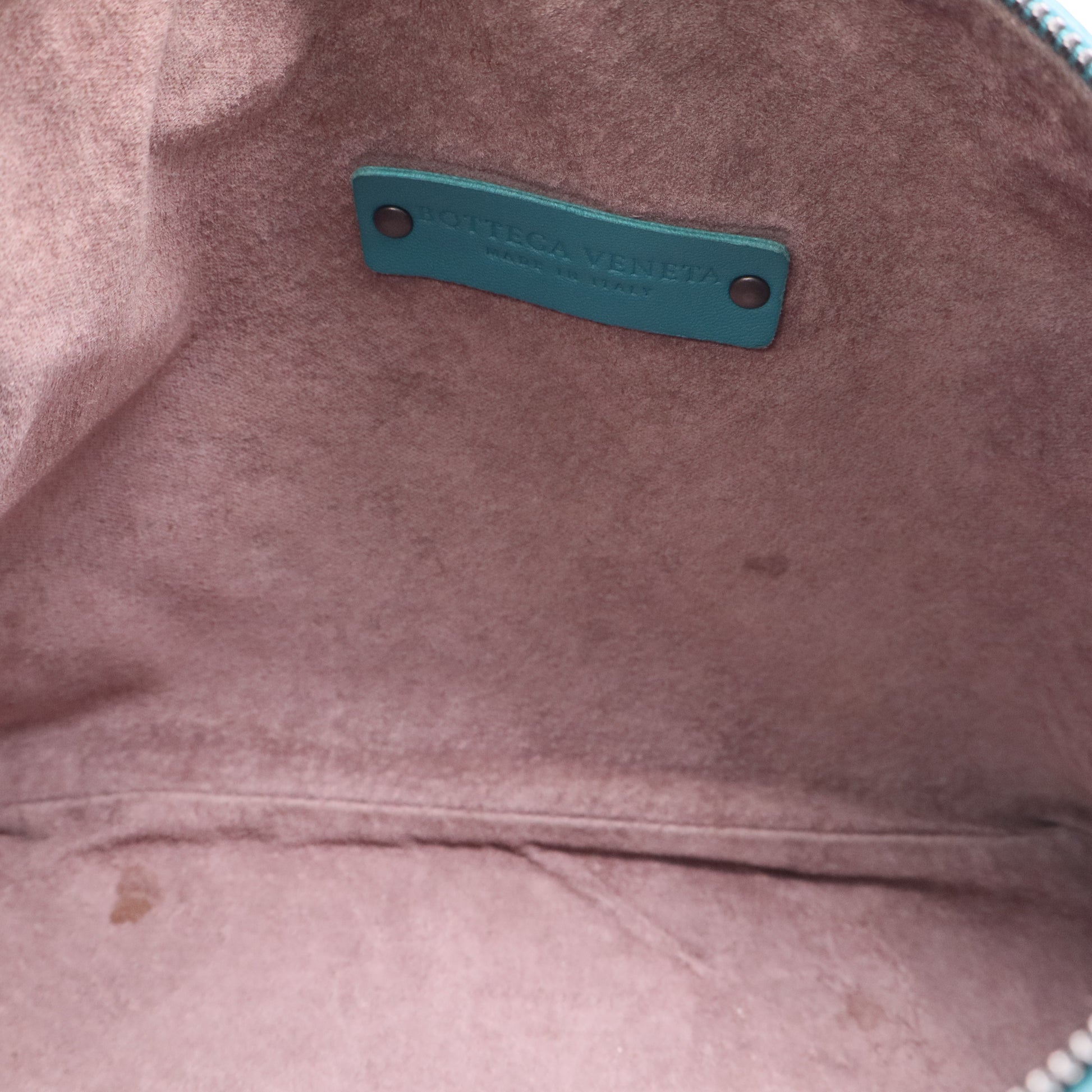 Bottega Veneta Green Woven Shoulder Bag twins