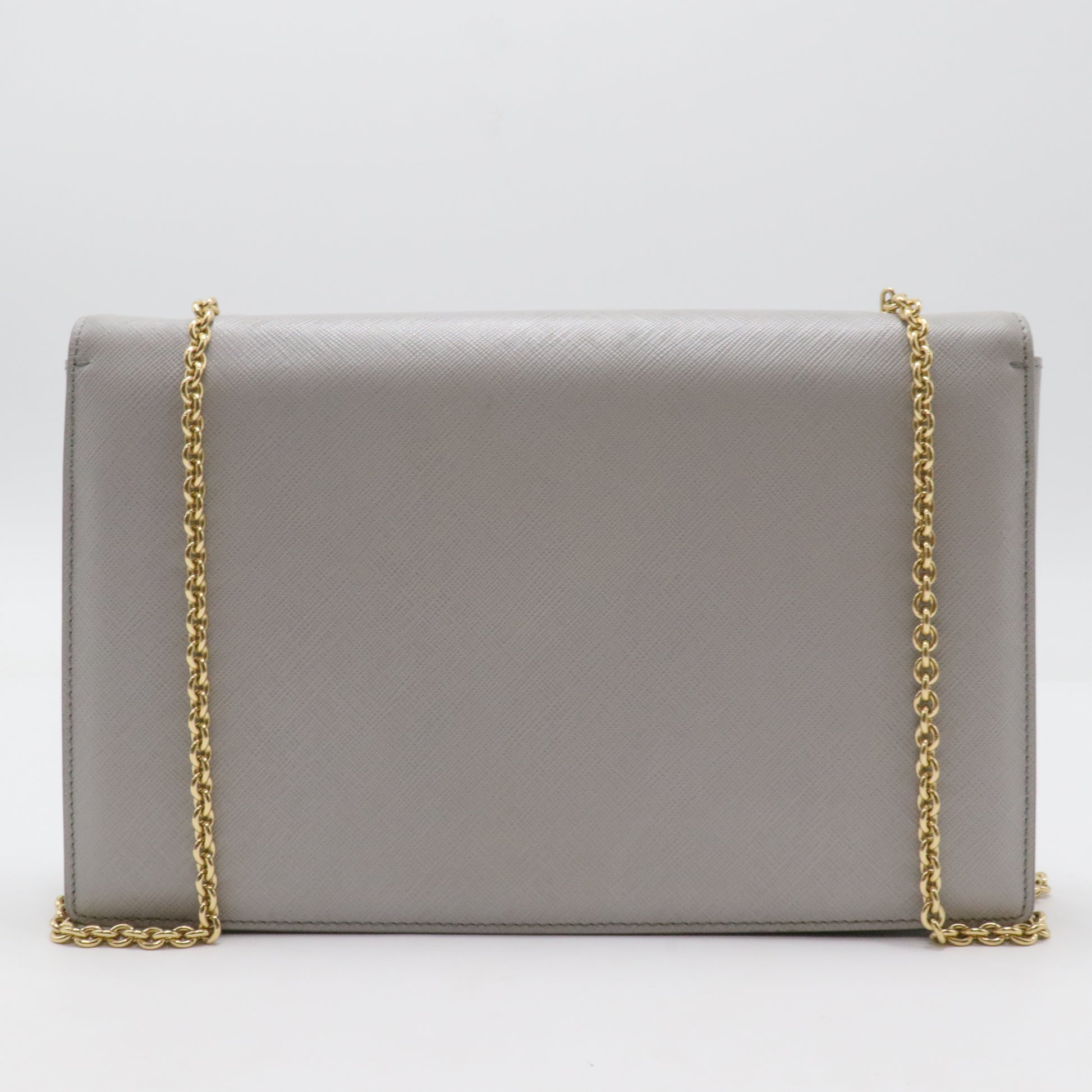 Ginny Chain Wallet Saffiano Leather