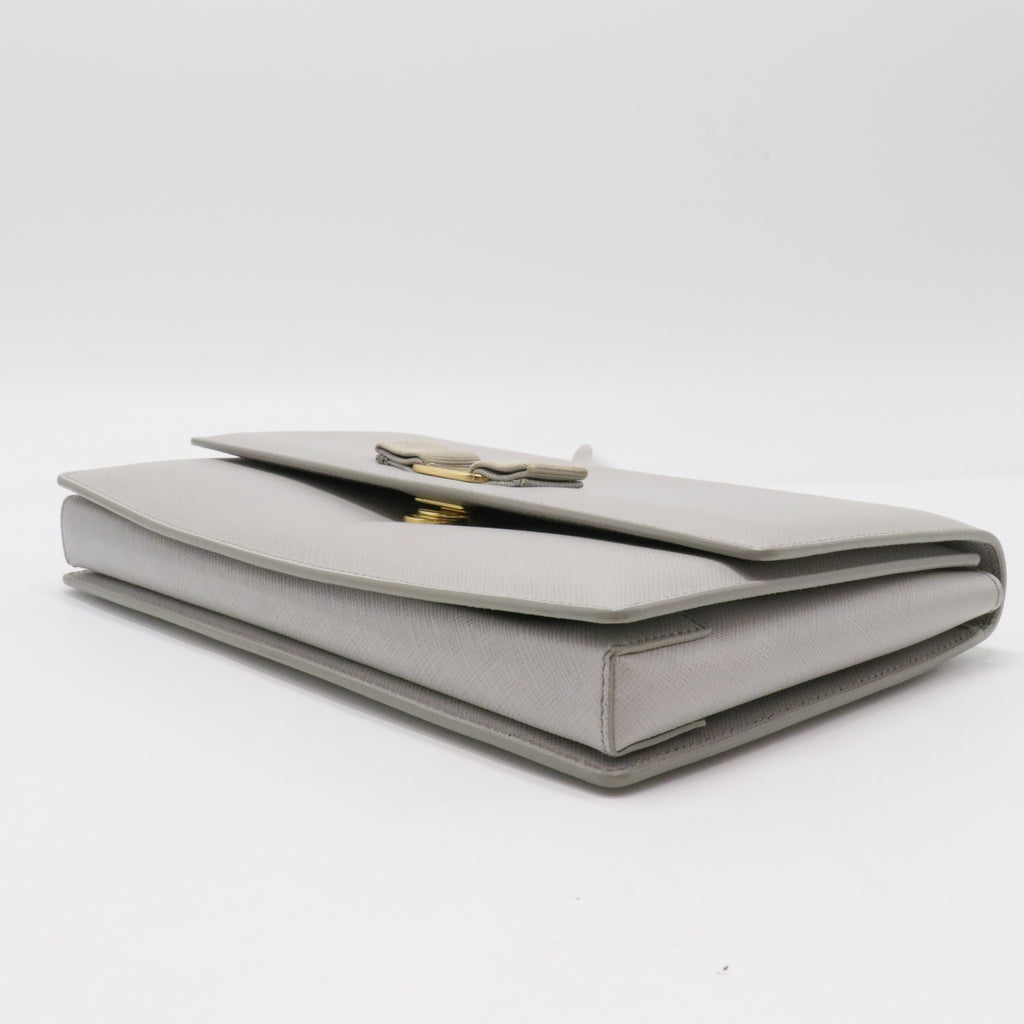 Ginny Chain Wallet Saffiano Leather