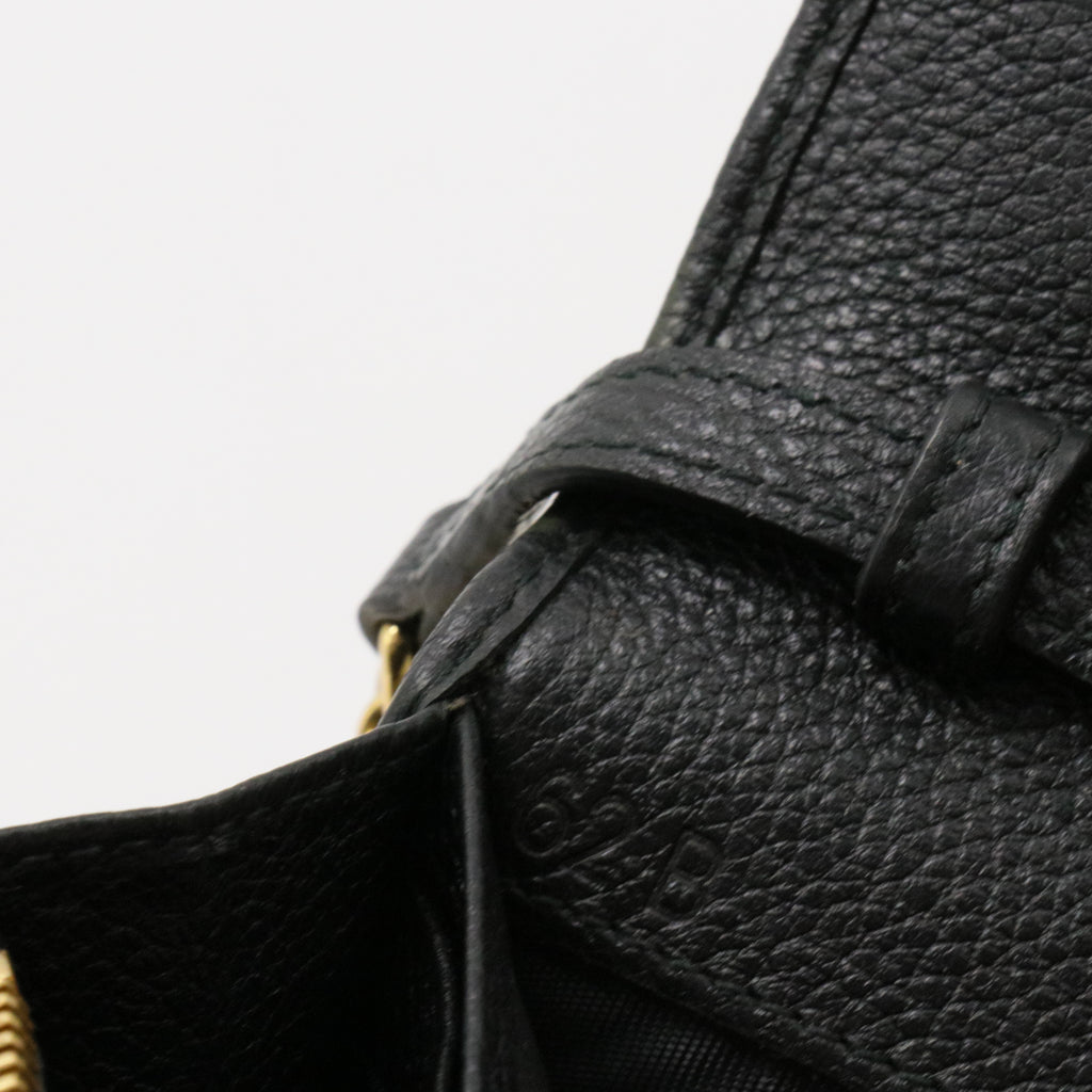 Daino Colour Continental Wallet Black Fuoco