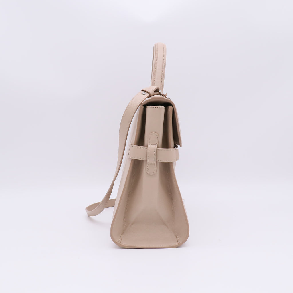 Delvaux Tempête MM Bag in Nude/Pink Beige Leather B23013