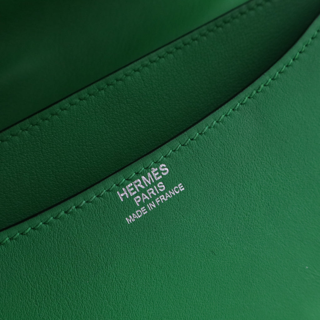 Constance 18 Epsom Vert Jade Palladium Hardware B20169