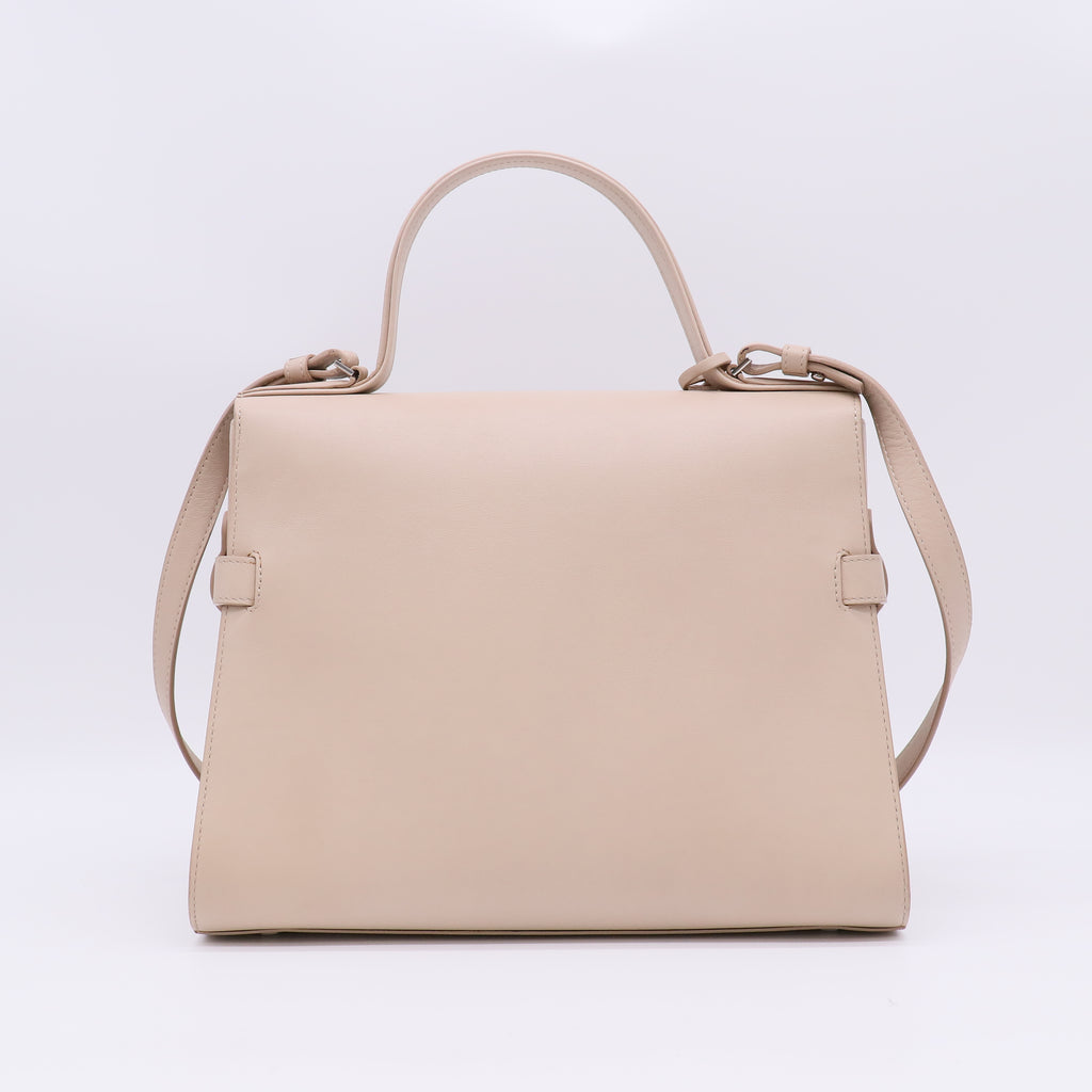 Delvaux Tempête MM Bag in Nude/Pink Beige Leather B23013