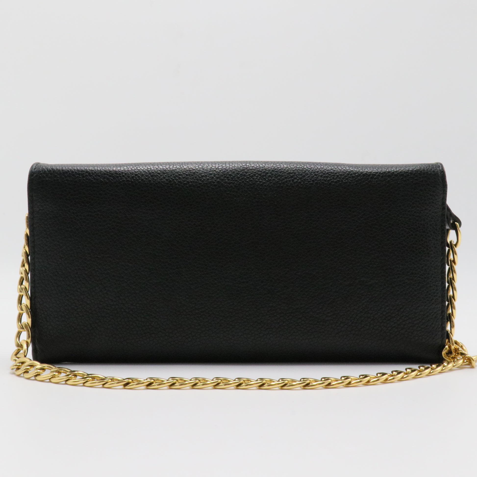 Daino Colour Continental Wallet Black Fuoco